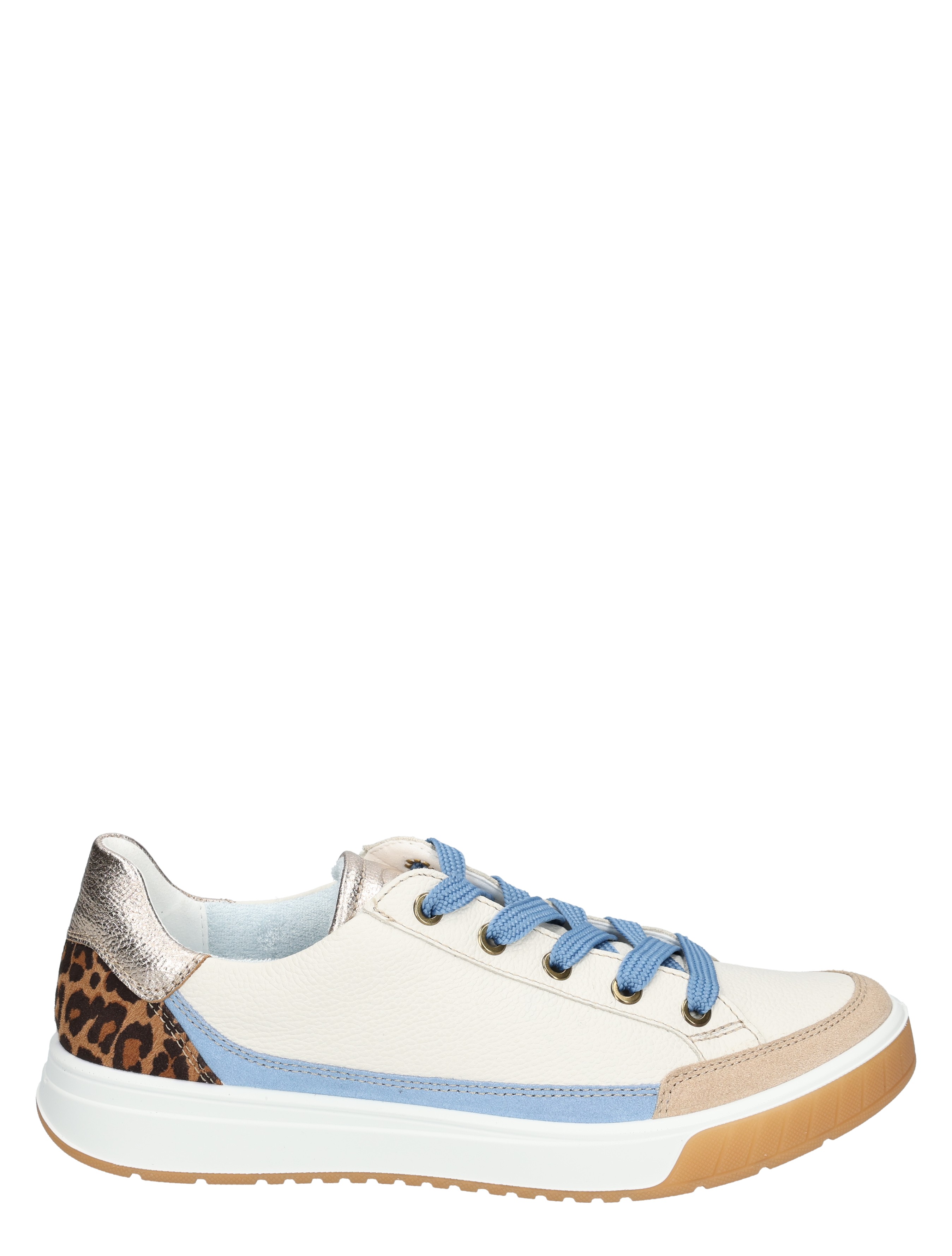 Ara - 12-50004-08 08 SAND,CREAM,NATUR,AZZURO - Dames - Veterschoenen - Casual Veterschoenen - 50441_82_1