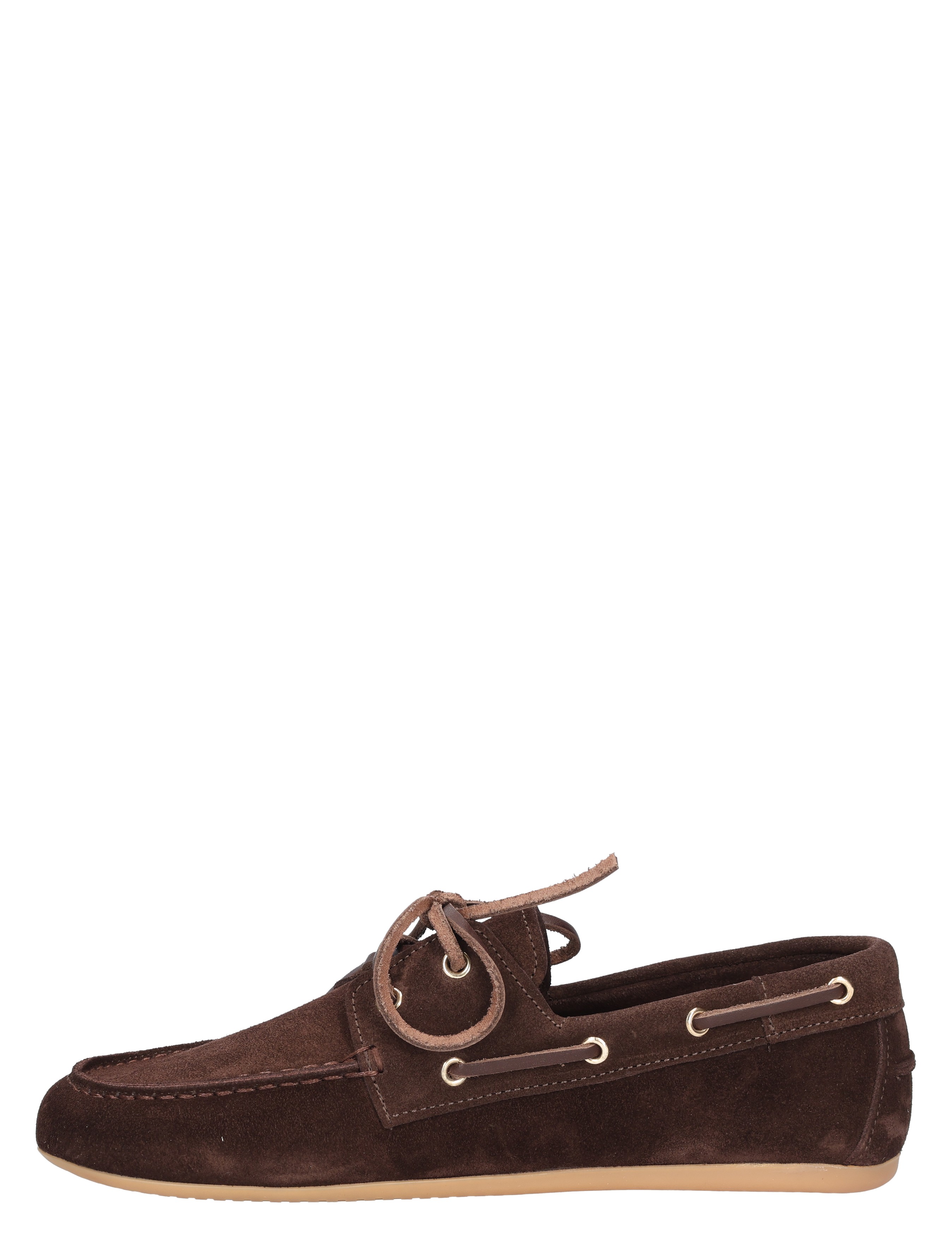 Miss Behave - Xanthi 1-d Dark Brown Suede Loafer - Dames - Veterschoenen - Casual Veterschoenen - 50762_22_2