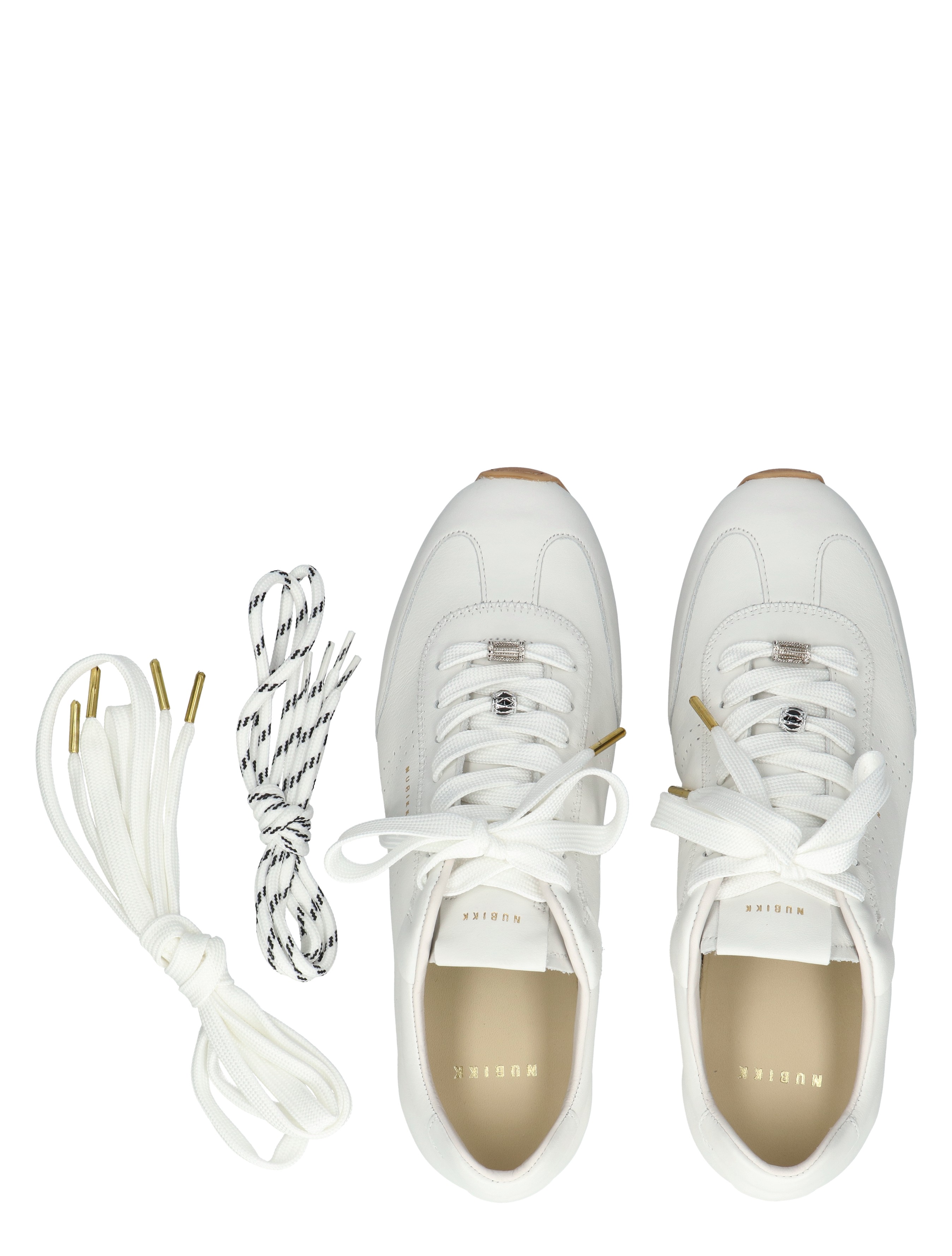 Nubikk - Billie Lou Women White Leather - Sneakers - Dames - Lage Sneakers - 50416_88_8