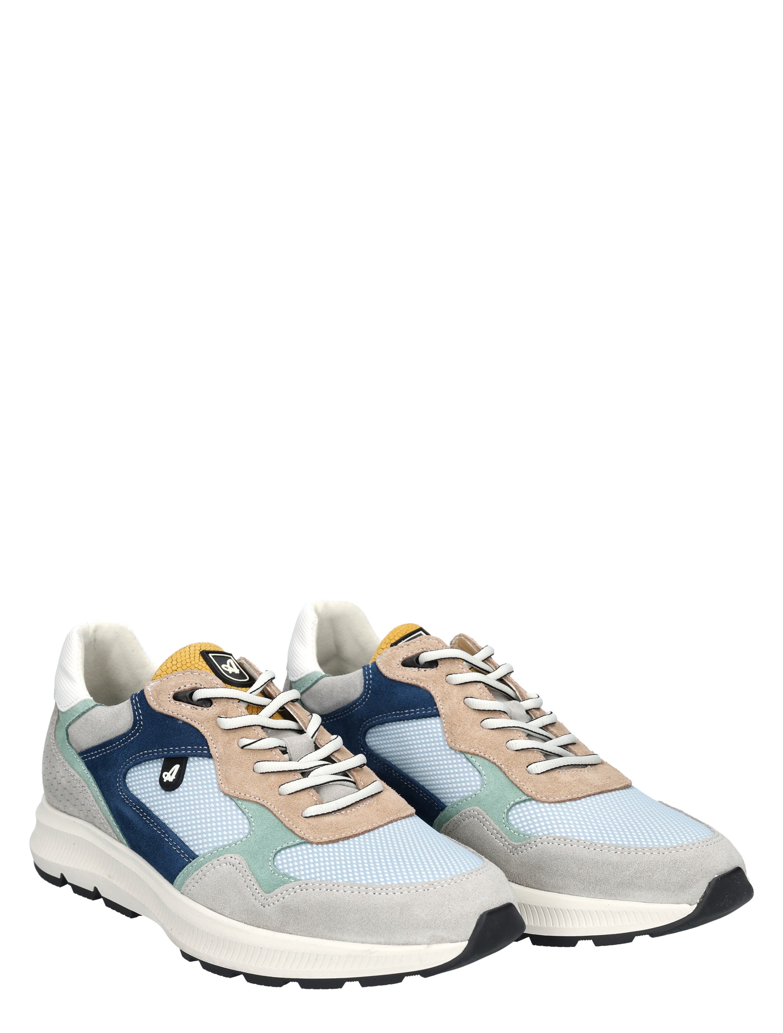 Australian - Cadiz H 15.1714.01.SLH Blue Beige Gree - Heren - Veterschoenen - Casual Veterschoenen - 50779_73_5