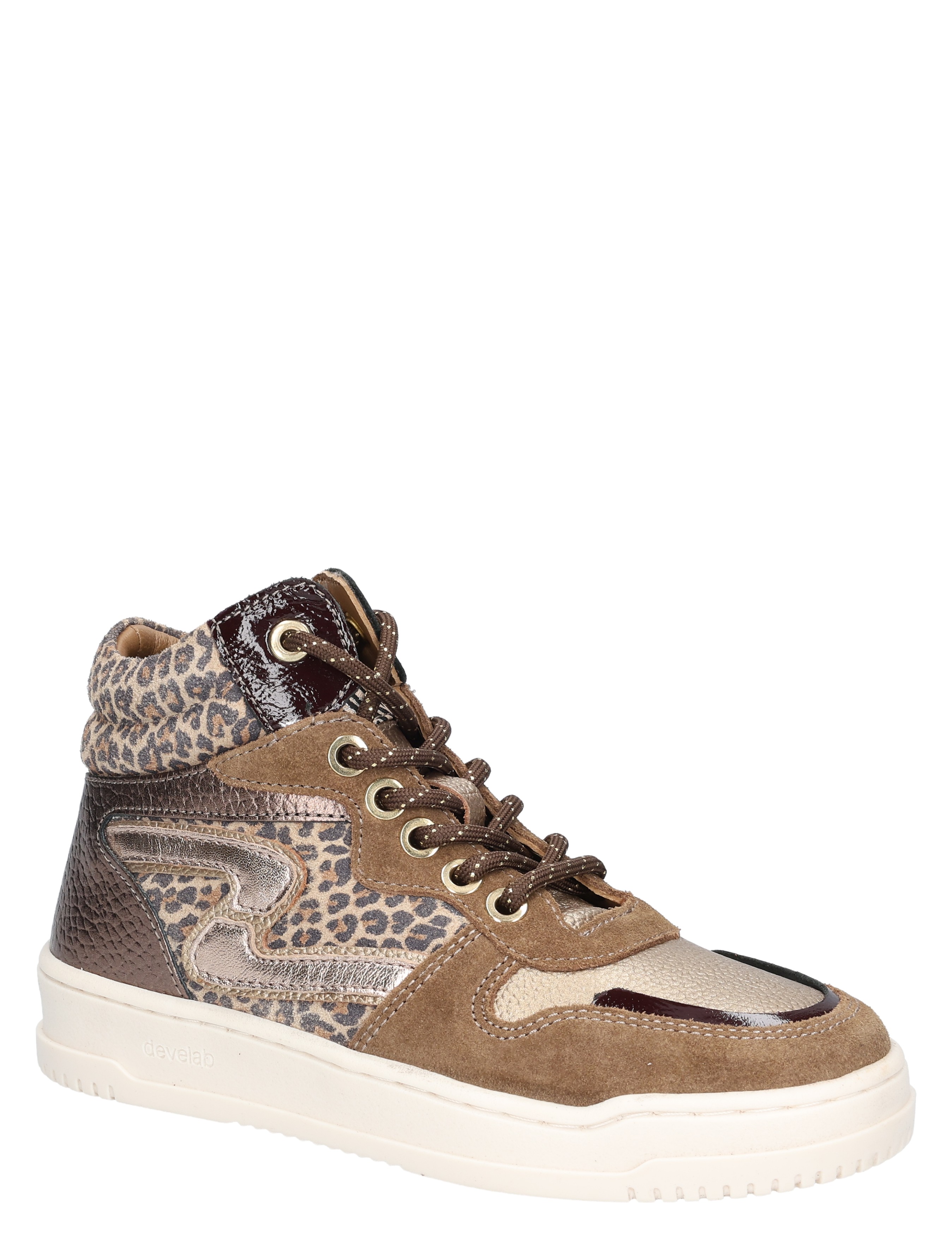 Develab - 41926 239 Taupe Fantasy - Meisjes - Lage Sneakers - Sneakers - 49248_77_3