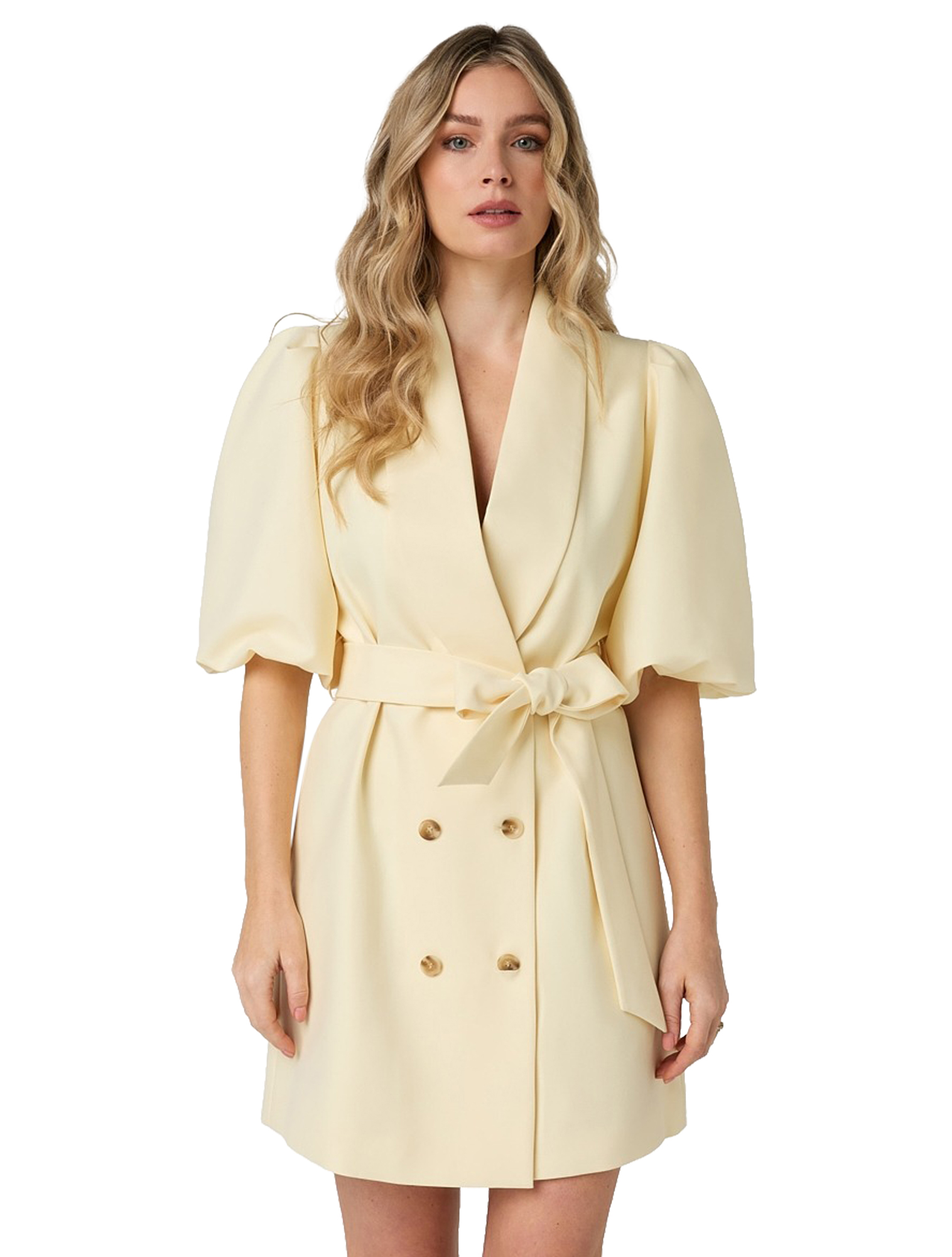 Ibana - Dulcia Yellow - Dames - Jurken - 49971_55_3