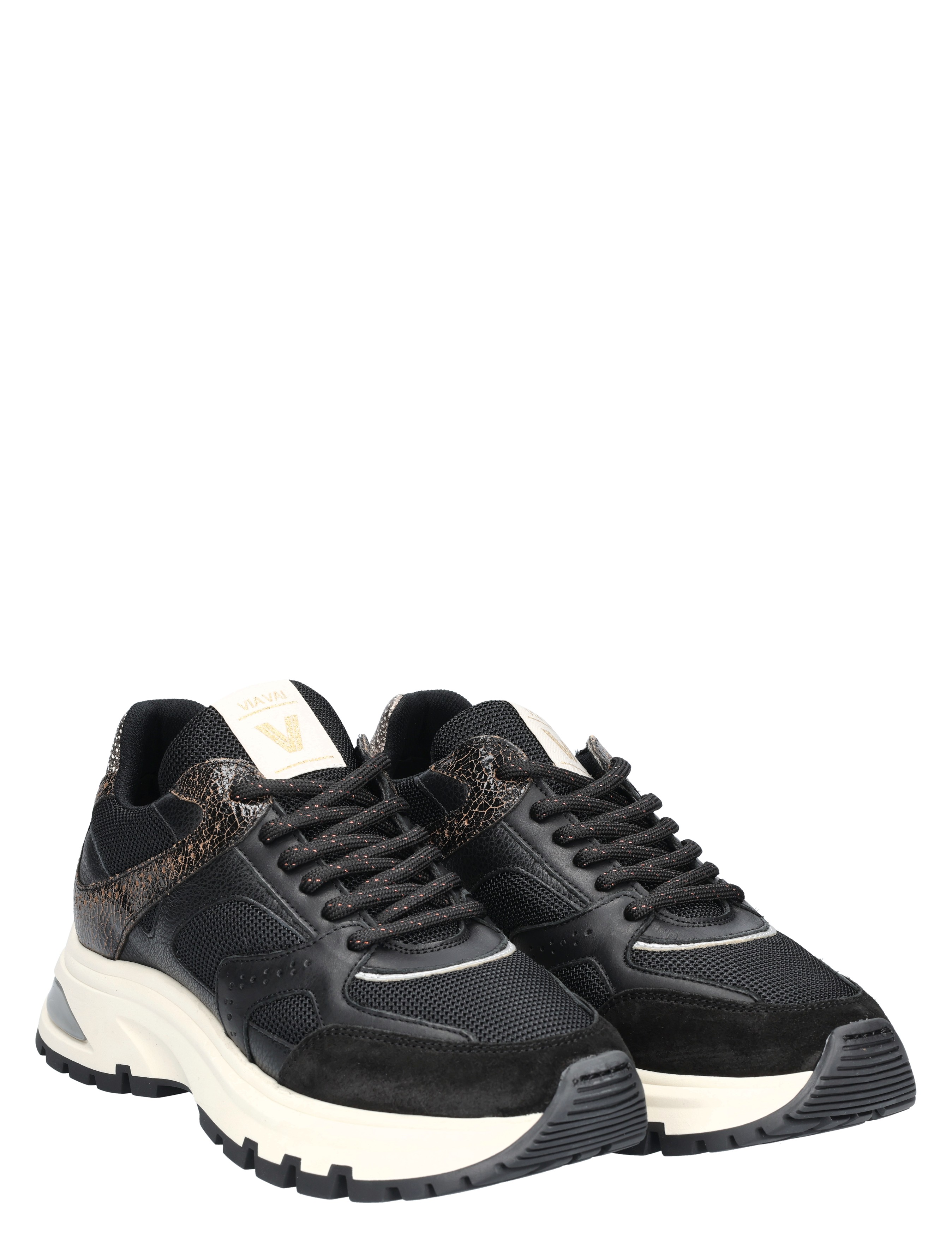 VIA VAI - Liz Curtis 62319 02-900 Black - Sneakers - Dames - Lage Sneakers - 49334_11_5