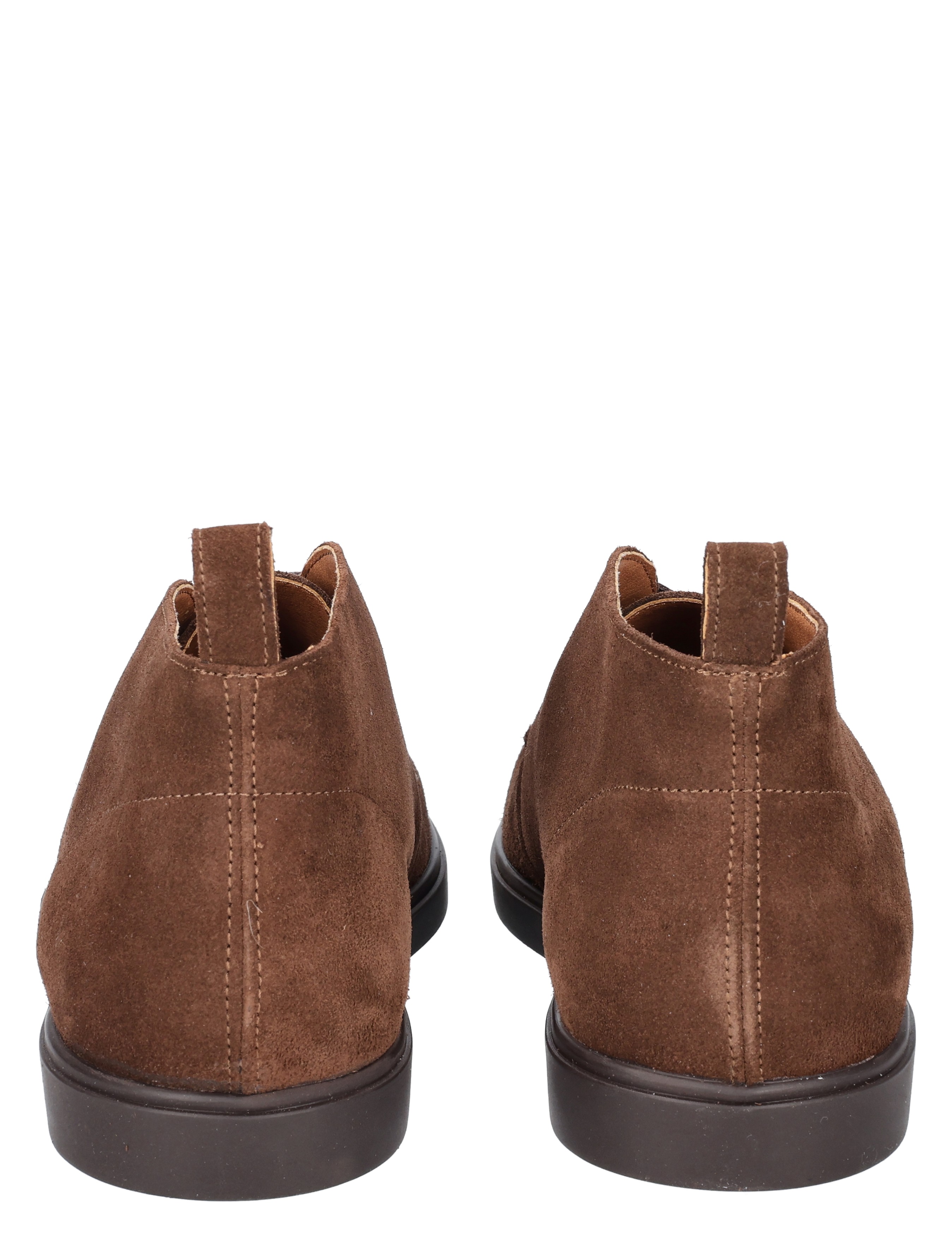 bruine suede, laarzen, heren schoenen, kleine hak, slimmer silhouet