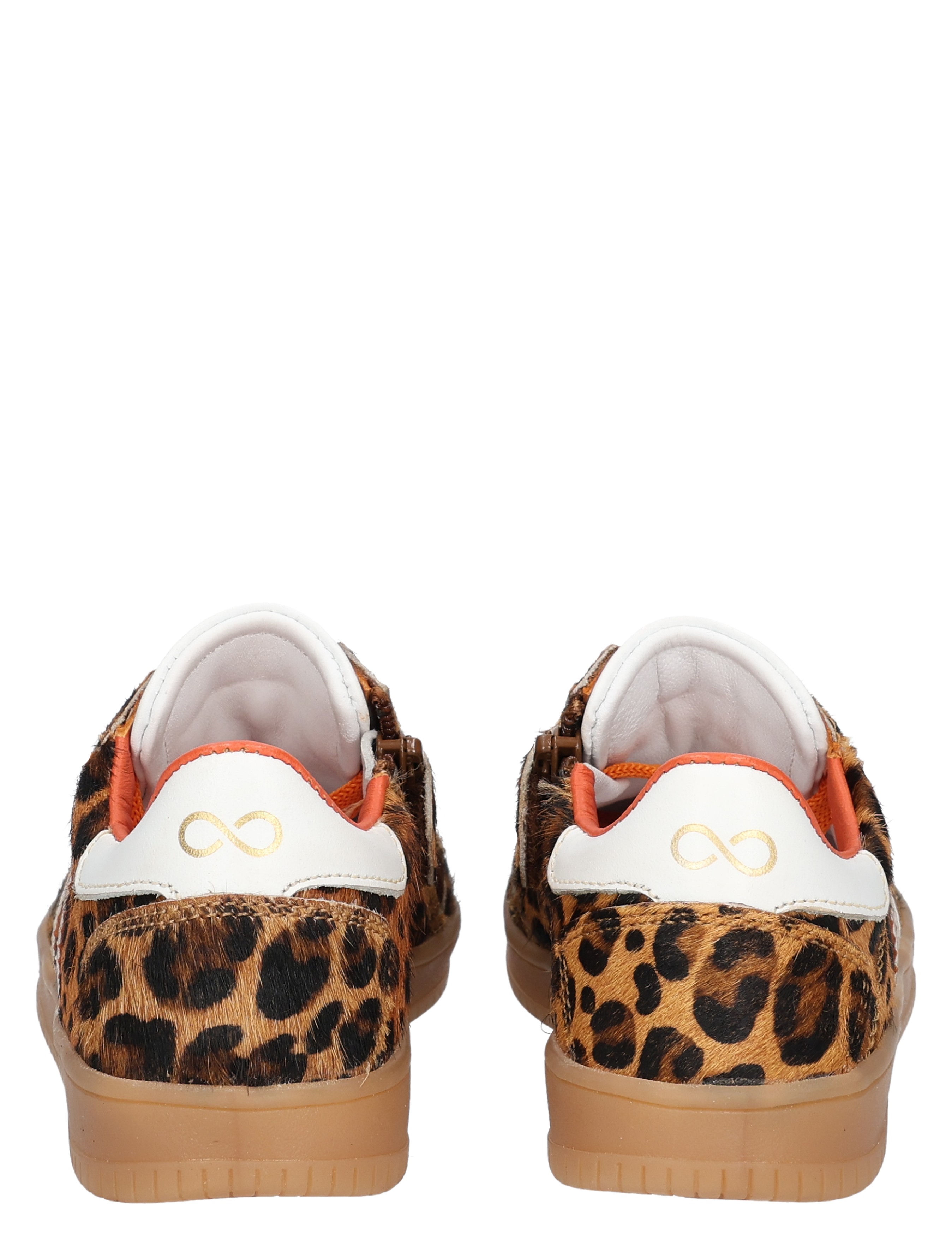 Hip - H1500 Leopard Brown Ponyhair - Meisjes - Lage Sneakers - Sneakers - 50590_22_6
