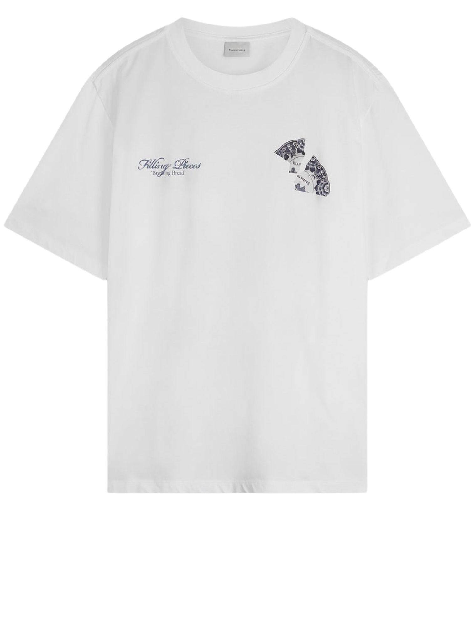 Filling Pieces - Broken Plate White - Heren - T-Shirts & Polos - 49885_88_2
