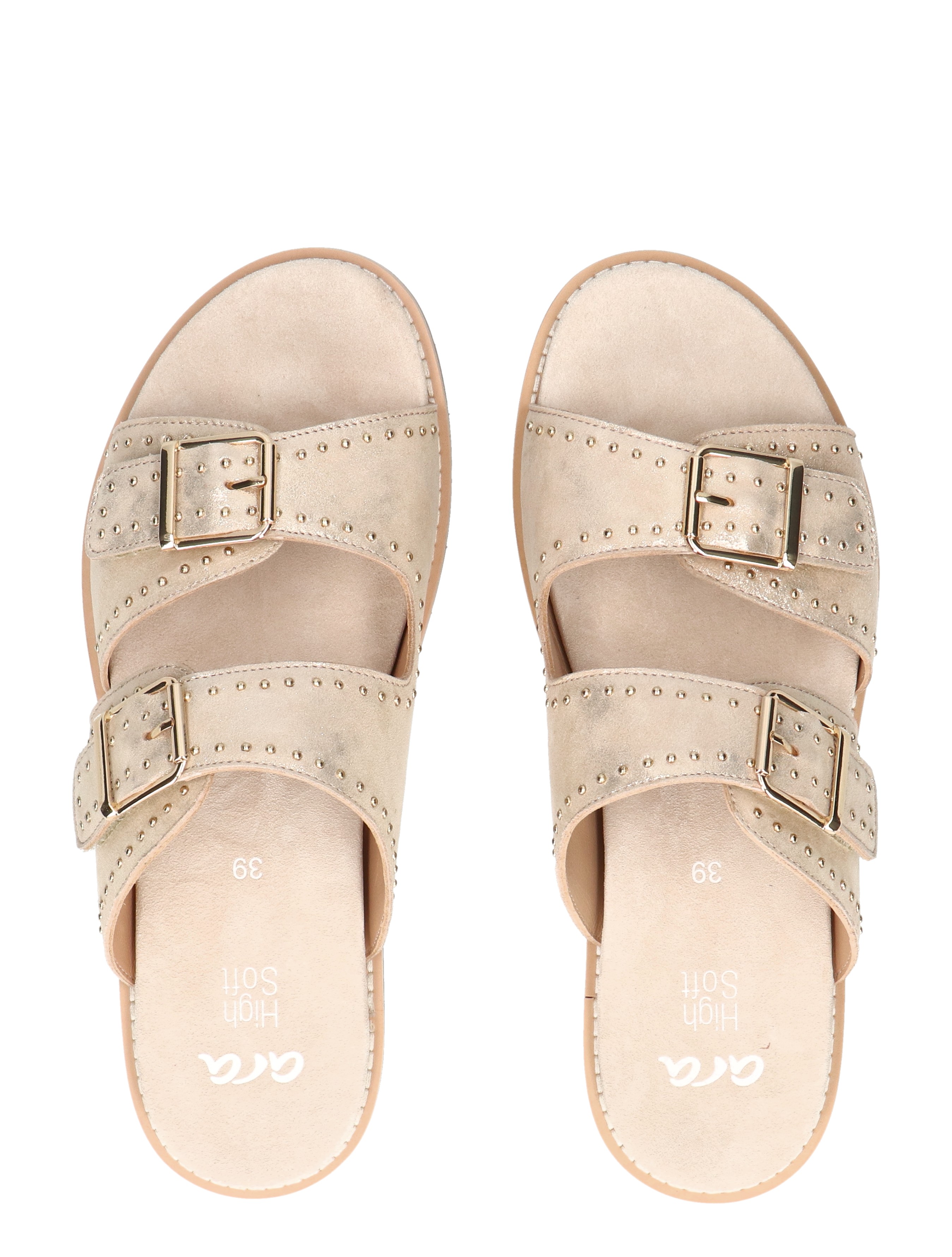 Ara - 12-53608-05 05 Beige - Dames - Muiltjes - 50436_77_1