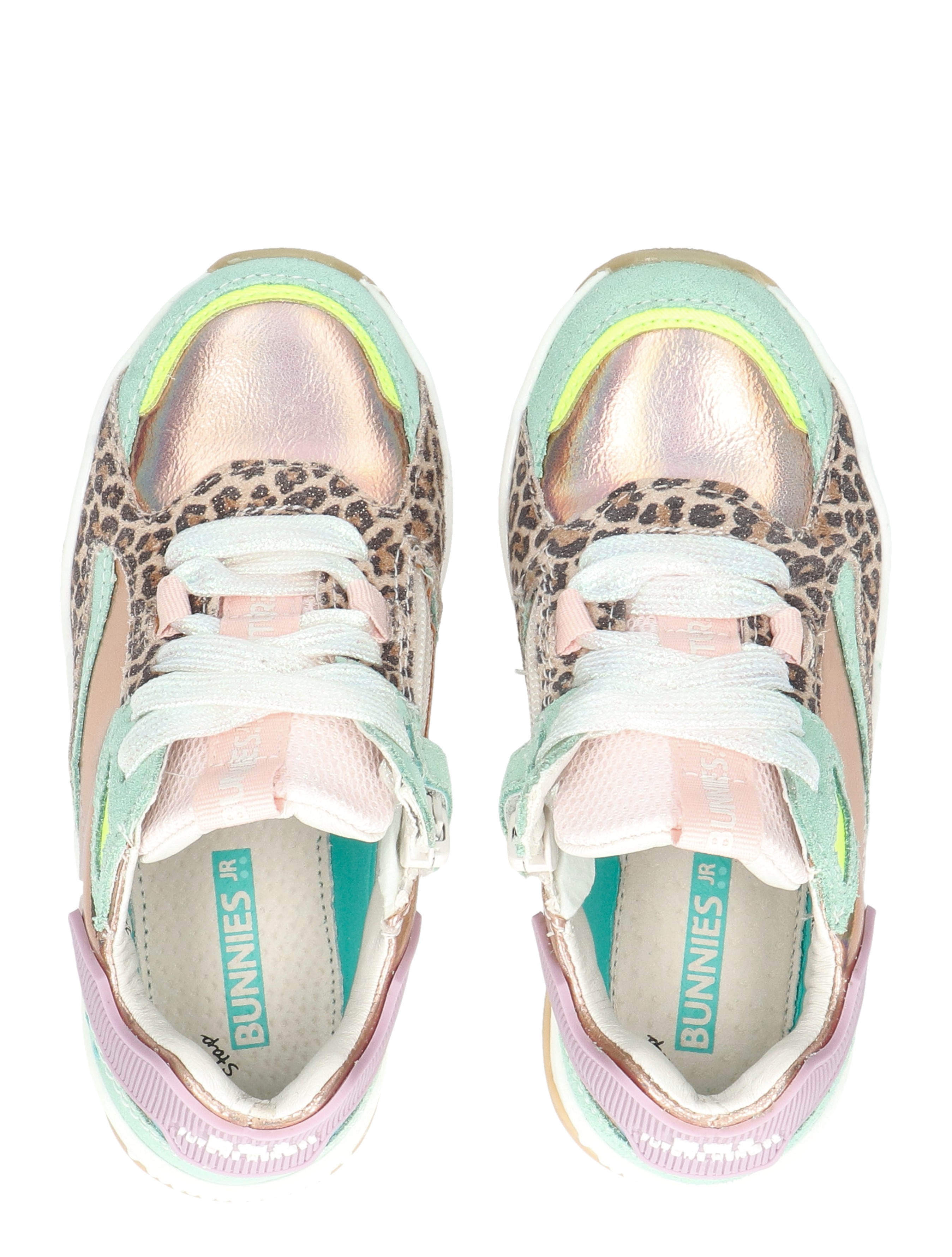 Bunnies - Cody Chunky Dark Mint - Meisjes - Veterschoenen - 50599_66_8