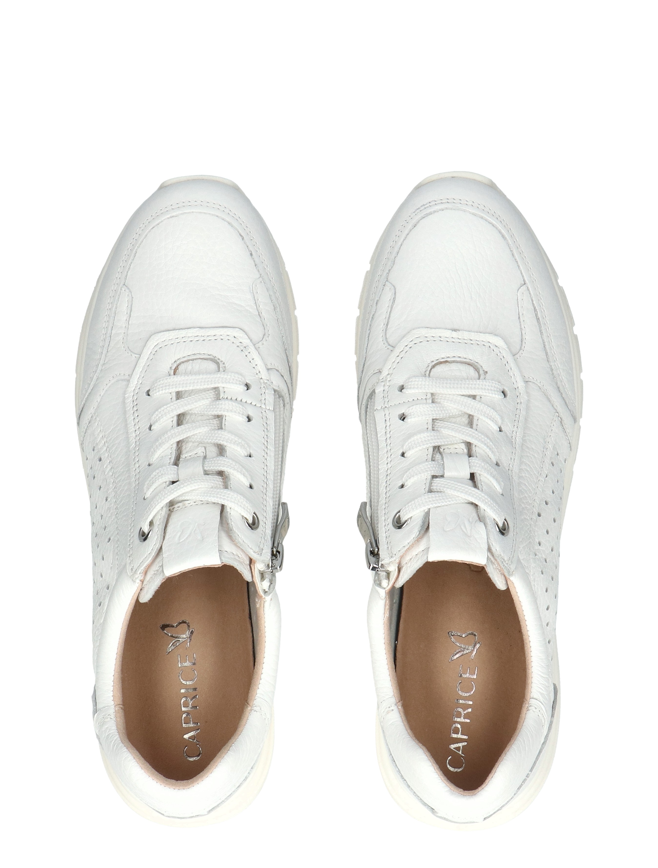 Caprice - 23755 105 White Dear - Dames - Veterschoenen - Casual Veterschoenen - 50726_88_8