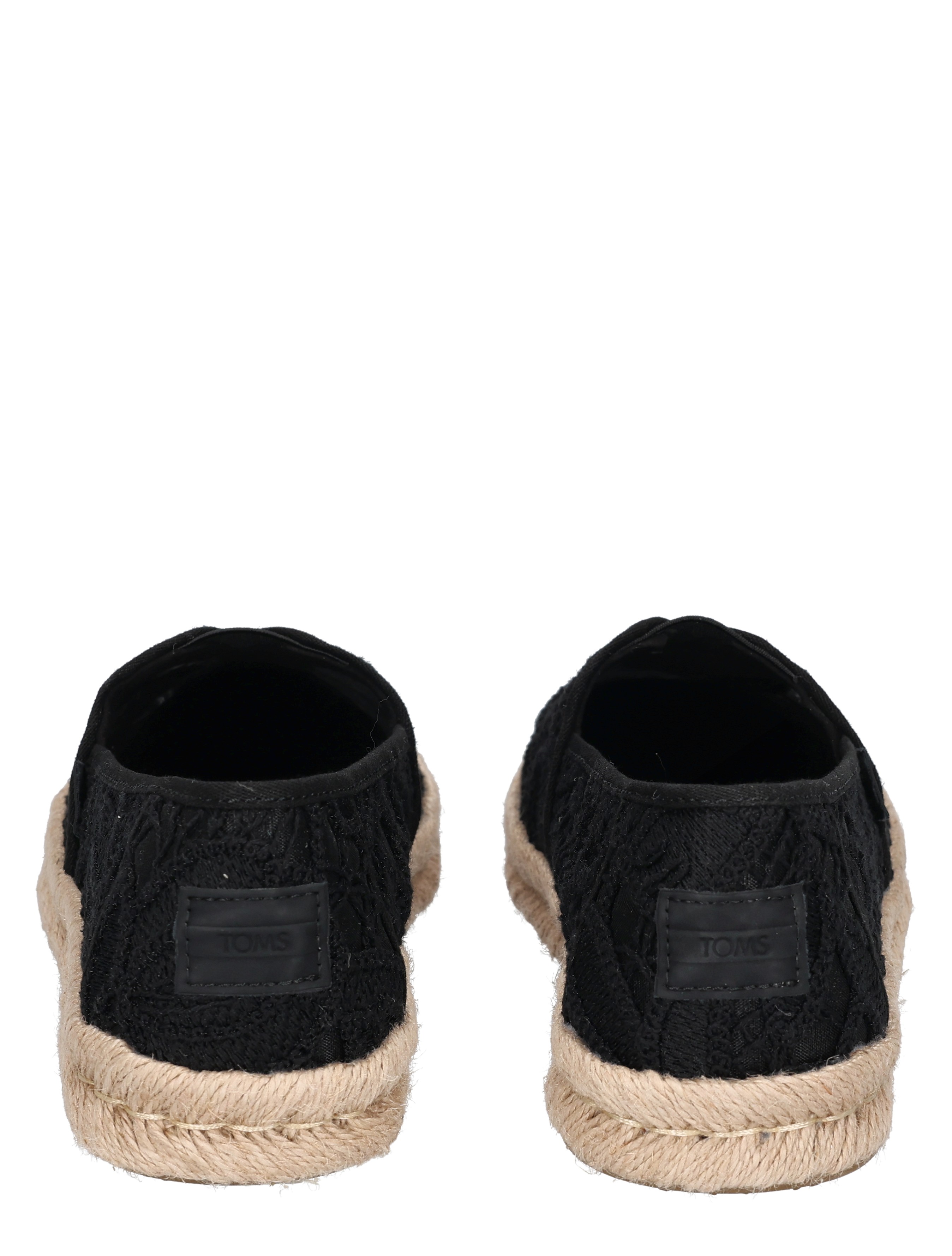 espadrilles, slippers, zwart, beige, touwzool