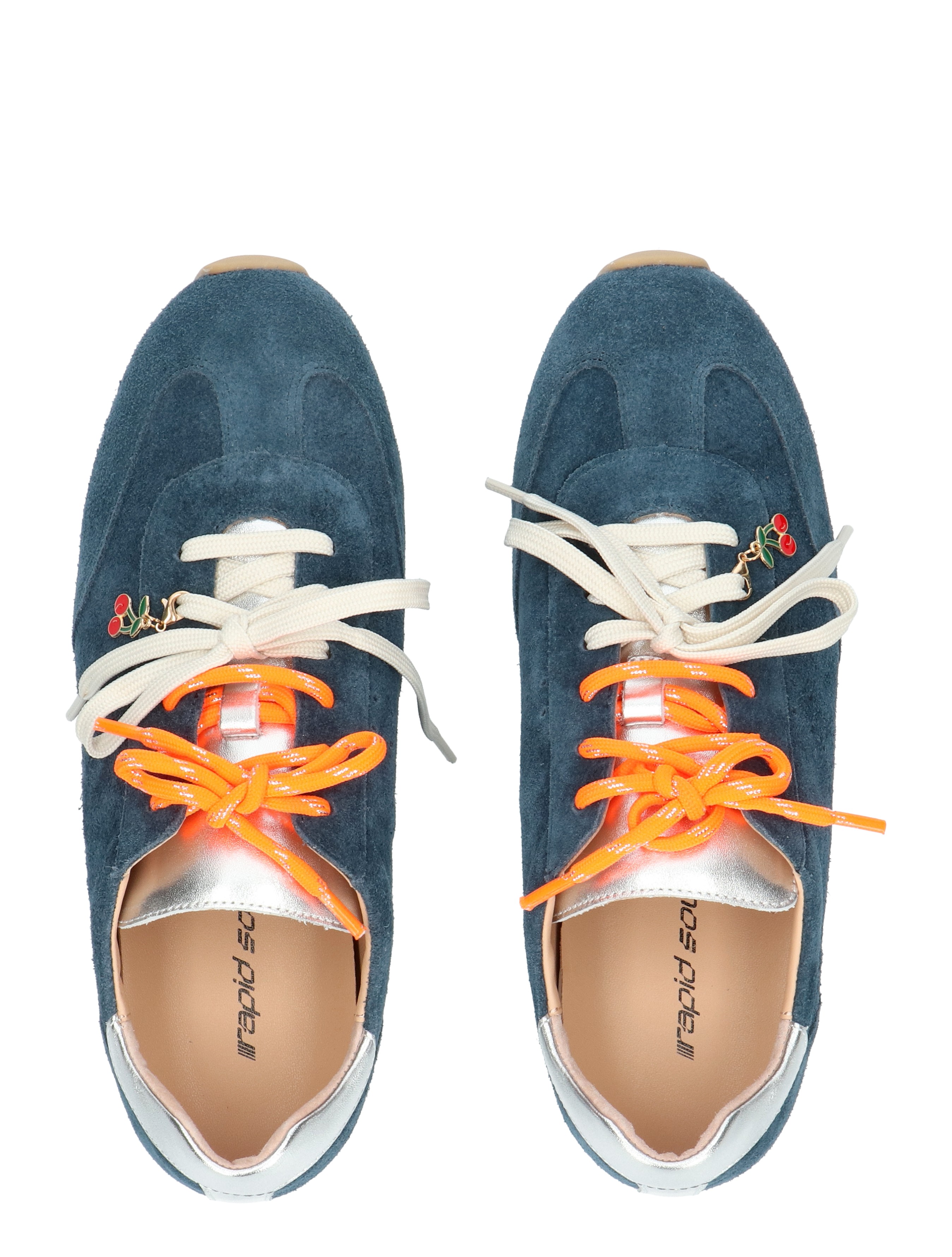 donkerblauw, suede, sneakers, touwveters, kledingsstuk