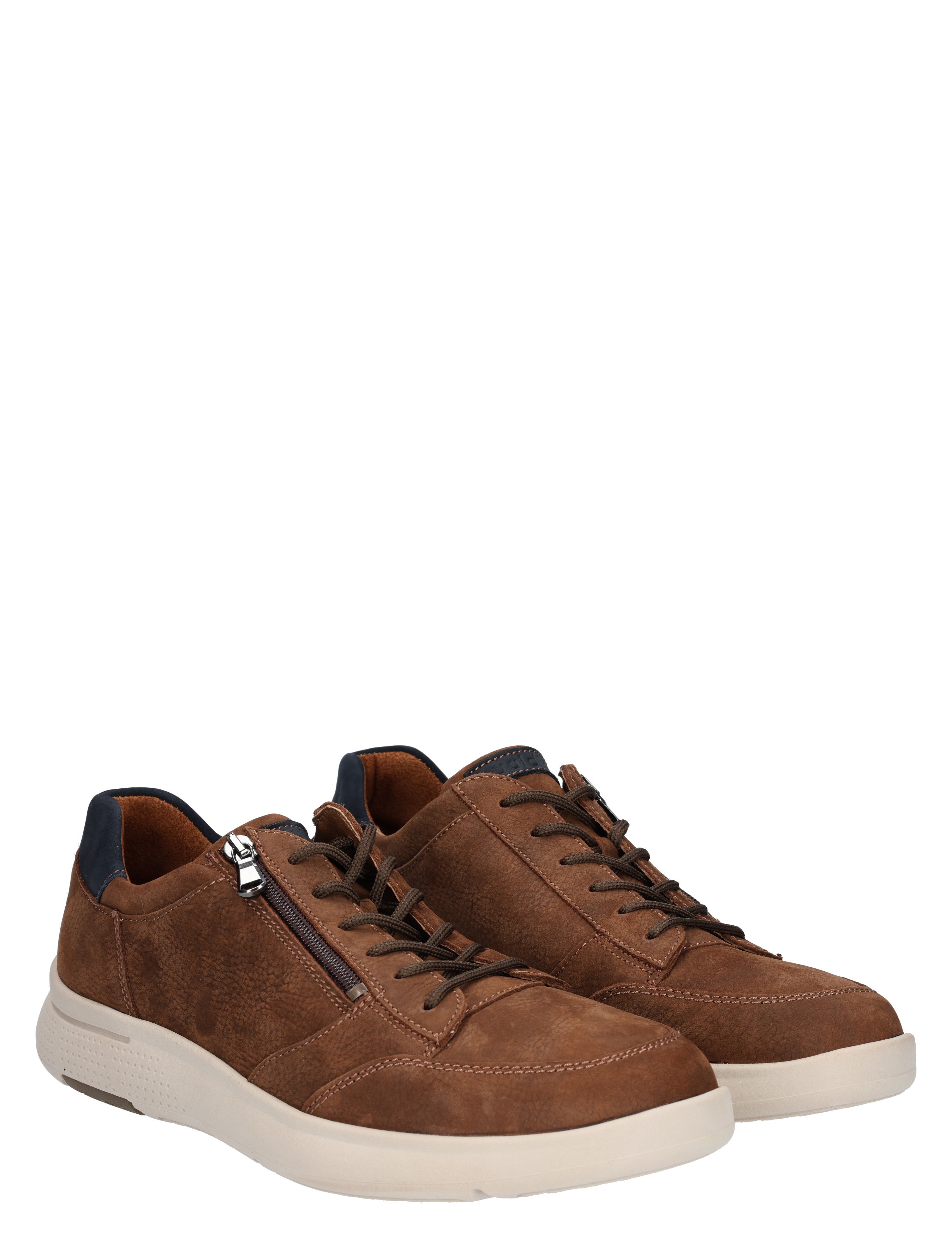 Waldlaufer - 984003 402 127 Brown H-Wijdte - Heren - Veterschoenen - Casual Veterschoenen - 48860_22_5