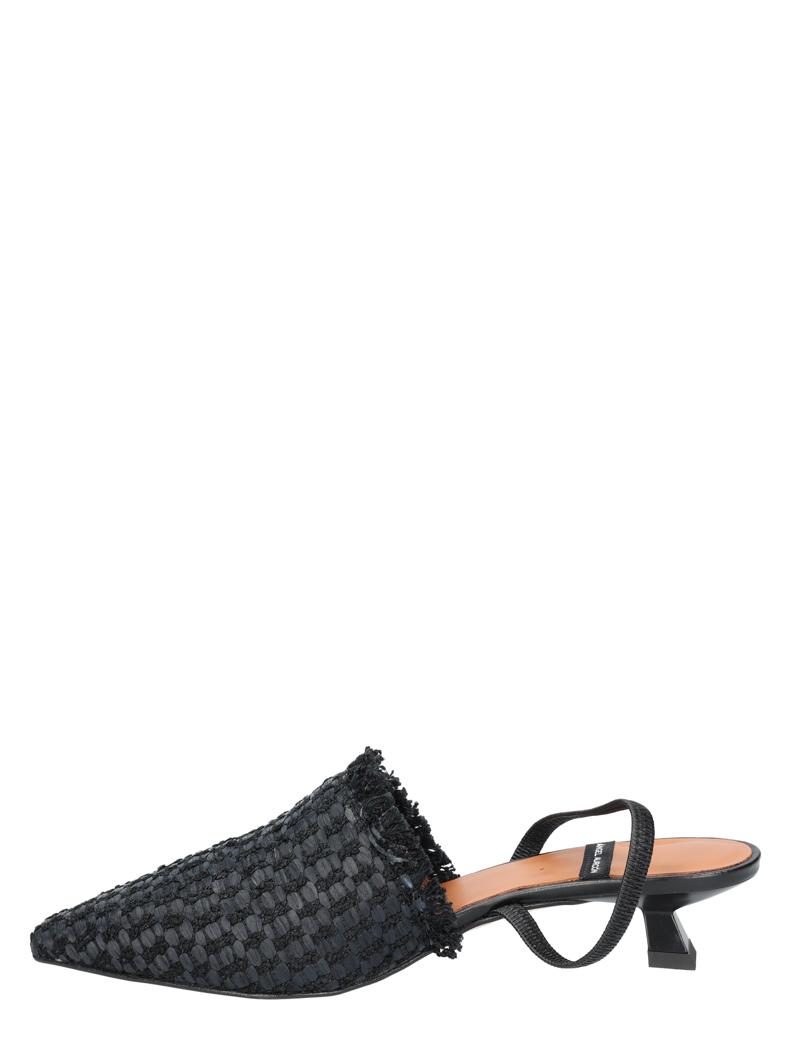 Angel Alarcon - 25009-530B Rafia Black - Dames - Ballerinas - 47947_11_2