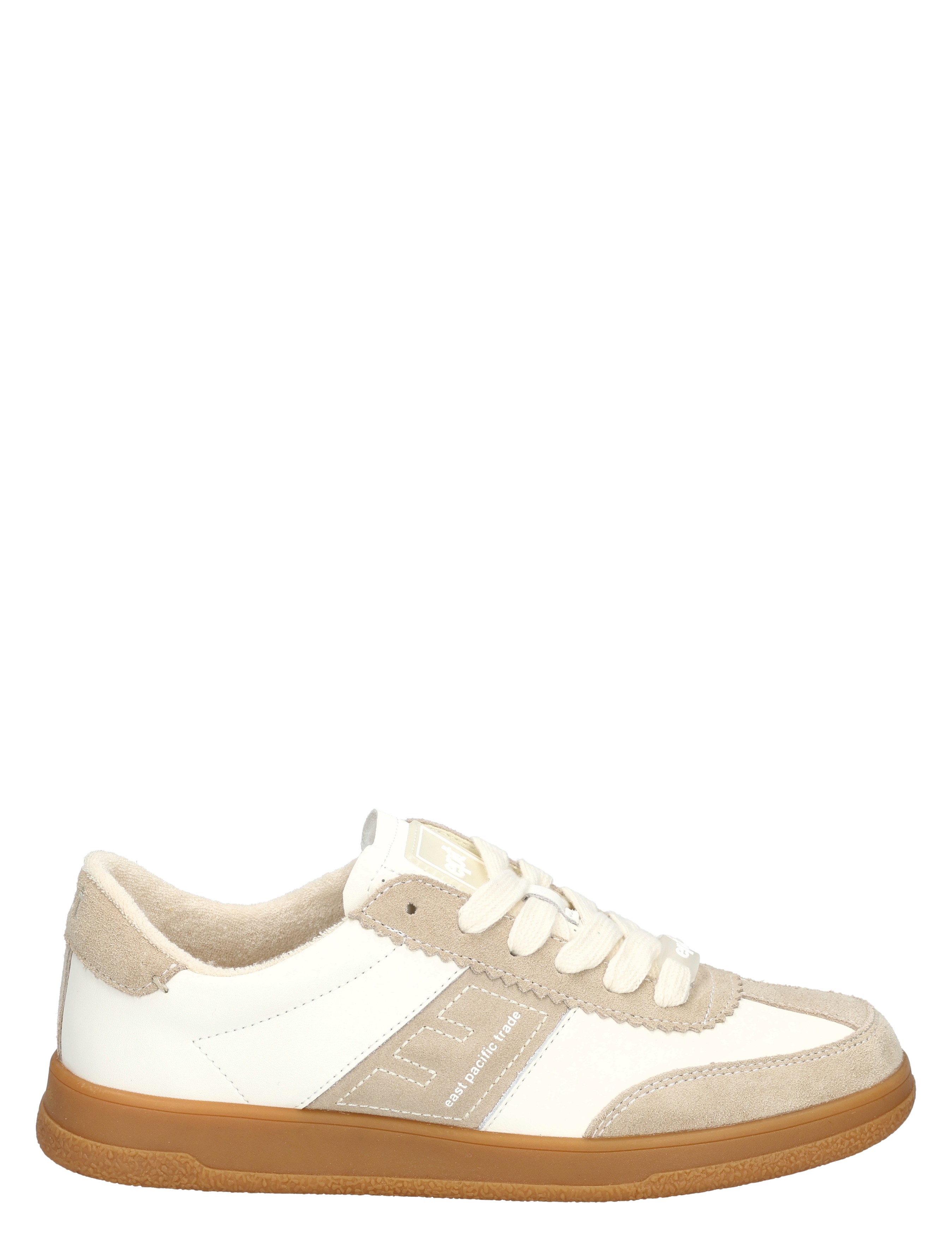 East Pacific Trade - Santos Women Beige White - Sneakers - Dames - Lage Sneakers - 50371_87_1