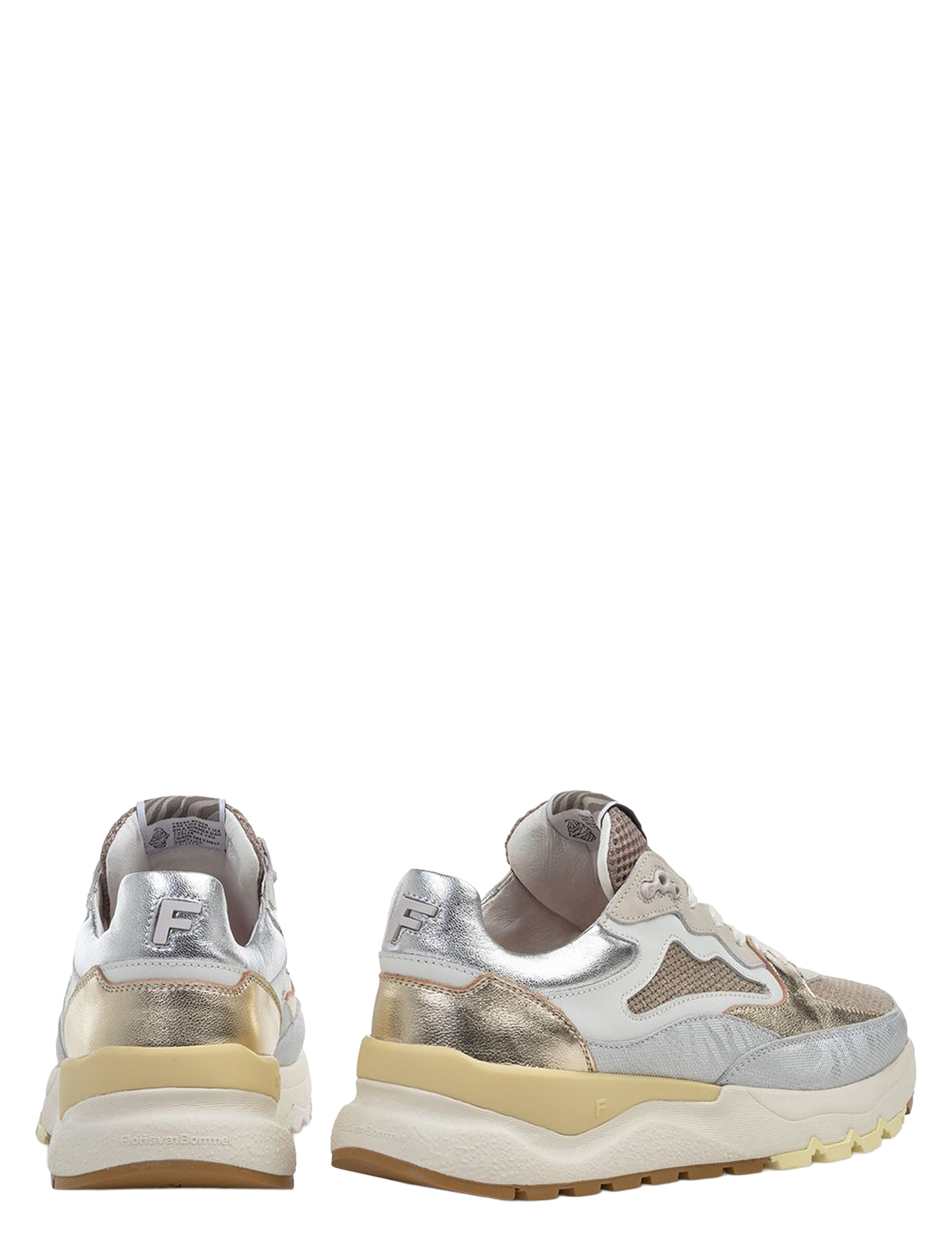 Floris van Bommel - Treni 10163 01.09 Taupe - Dames - Sneakers - Lage Sneakers - 51491_77_4