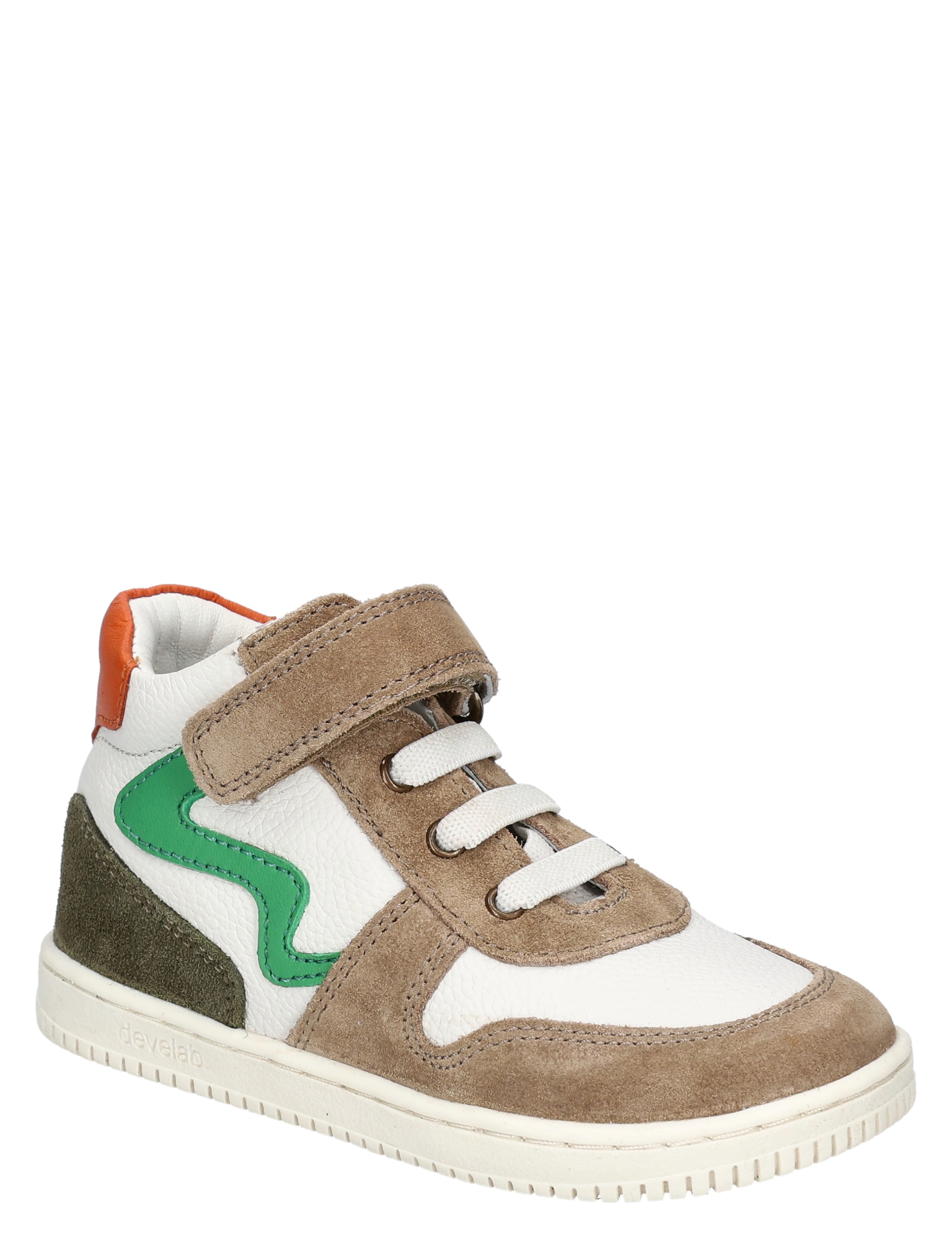 Develab - 44423 Green Combi - Jongens - Klittenbandschoenen - 50547_82_3