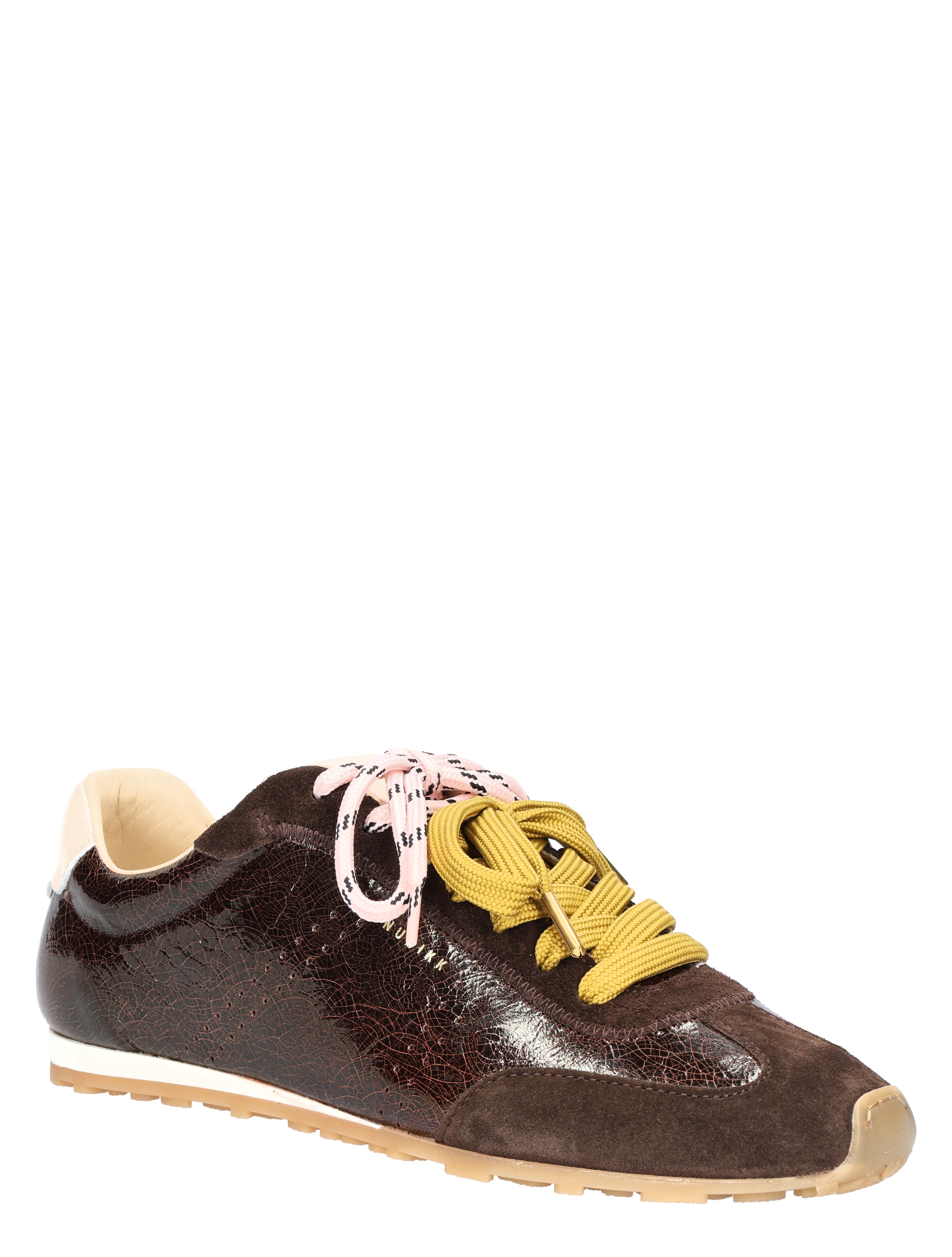 Nubikk - Billy Lou Dark Brown Laq - Sneakers - Dames - Lage Sneakers - 49196_40_3