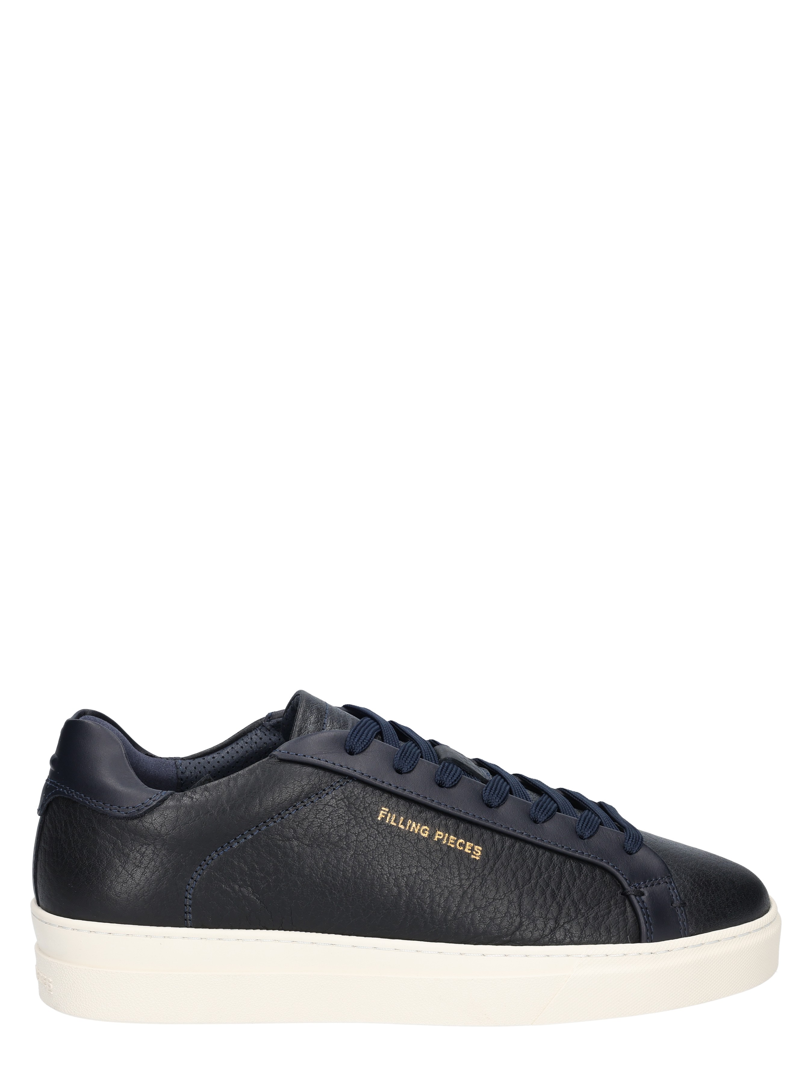 Filling Pieces - Tiebreak Waxed Grain Navy - Heren - Lage Sneakers - Sneakers - 51545_33_1