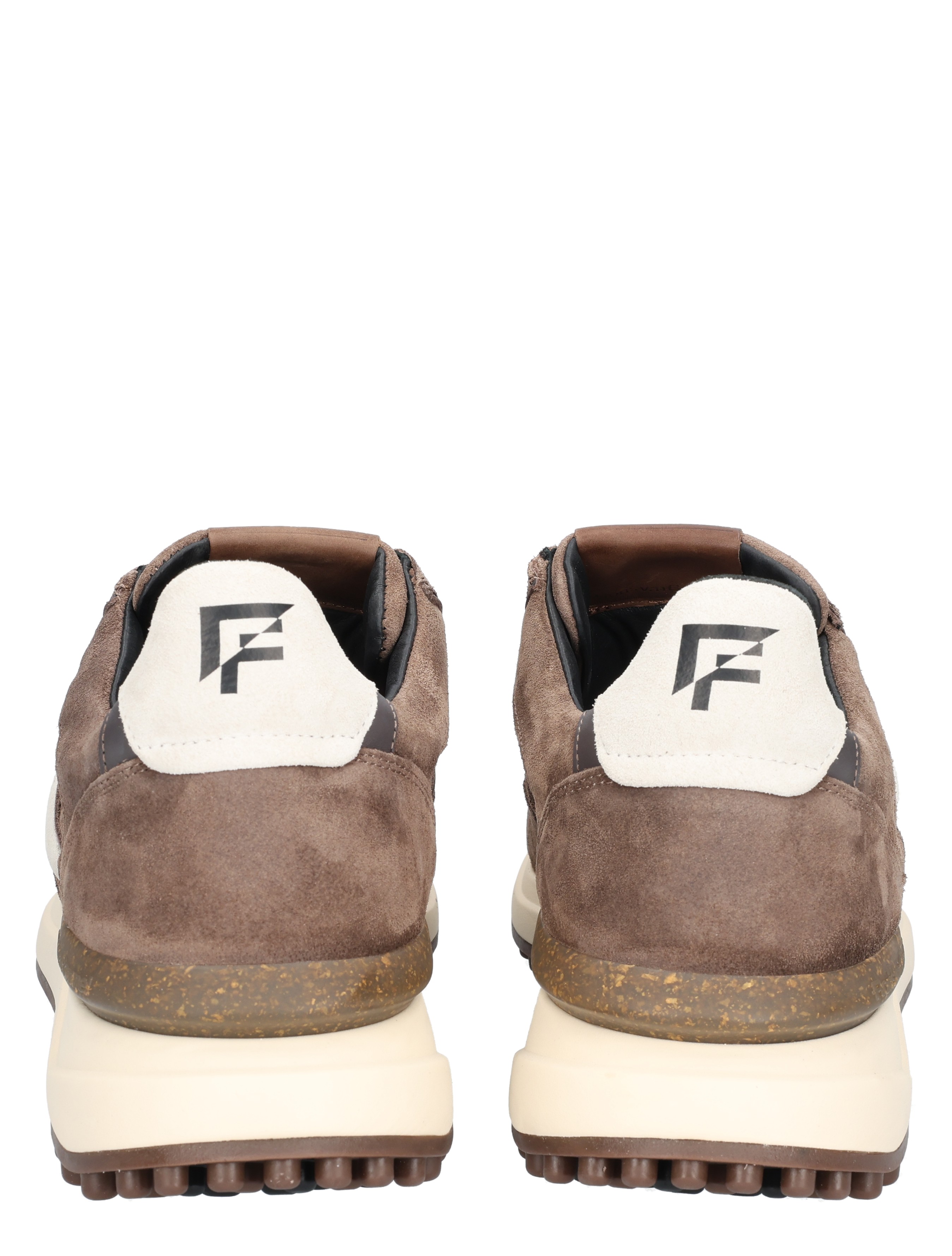 Floris van Bommel - Noppie SFM-10139 34-02 Taupe G+ Wijdte - Heren - Lage Sneakers - Sneakers - 49302_77_6