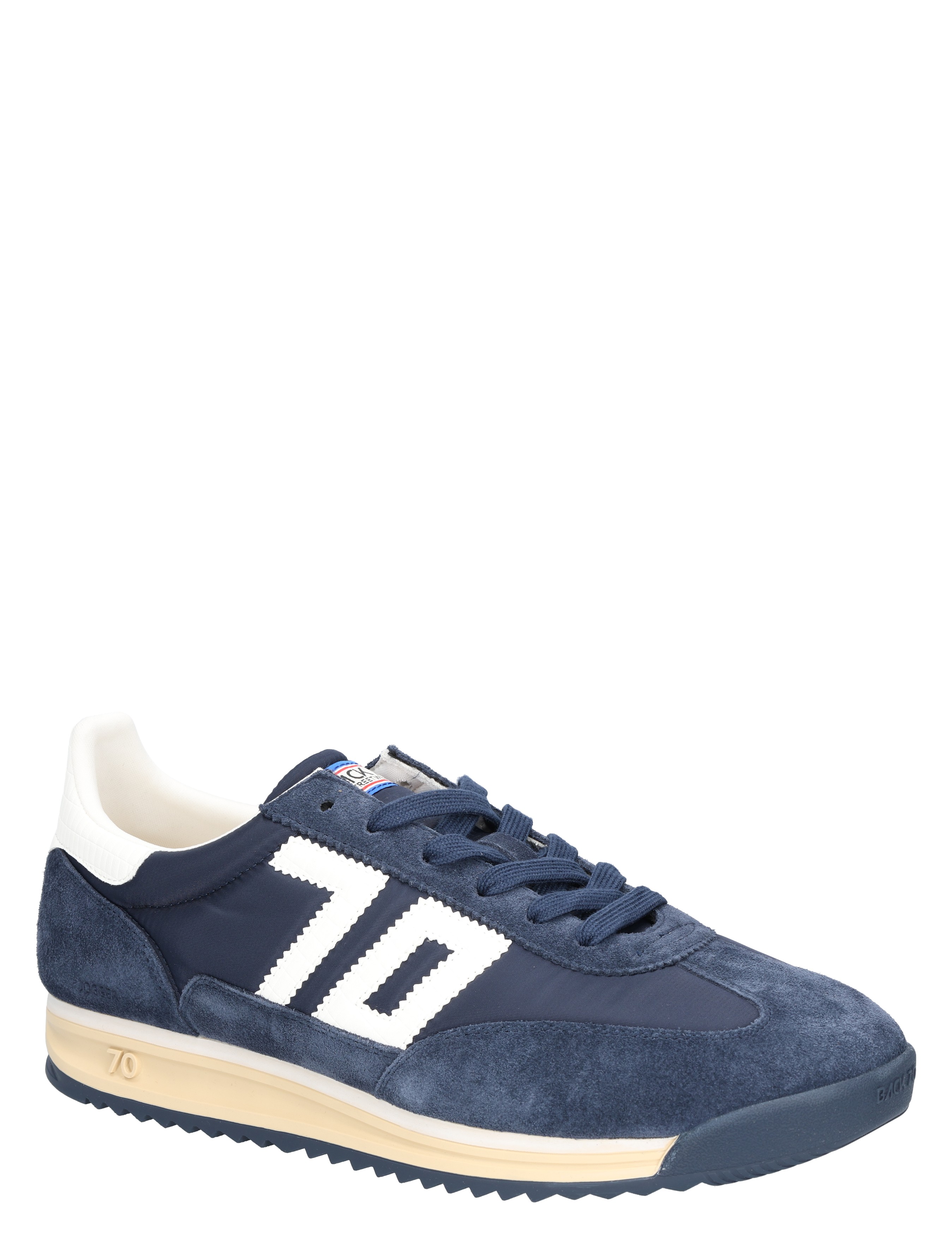 Back 70 - Barkley Jogger FC31 Nylon Sponge Navy Suede N - Heren - Lage Sneakers - Sneakers - 48923_33_3