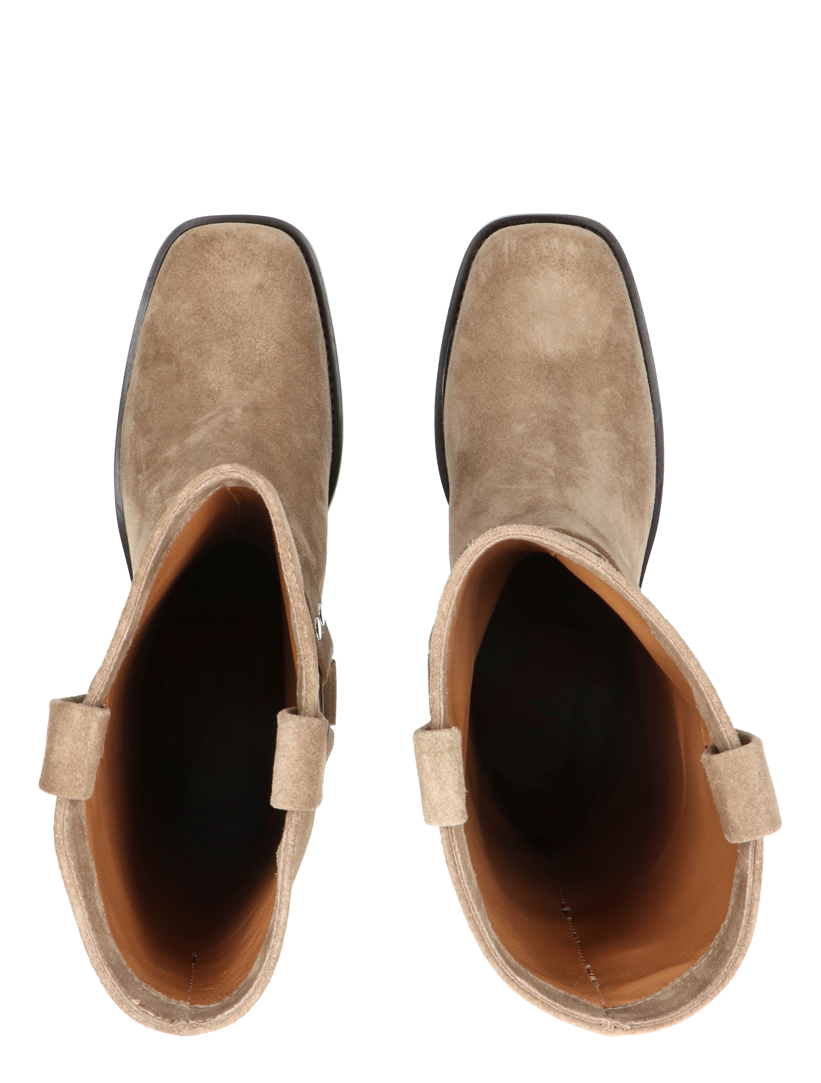 Julie Dee - IV066 Beige - Dames - Boots - Cowboylaarzen - 47328_77_7