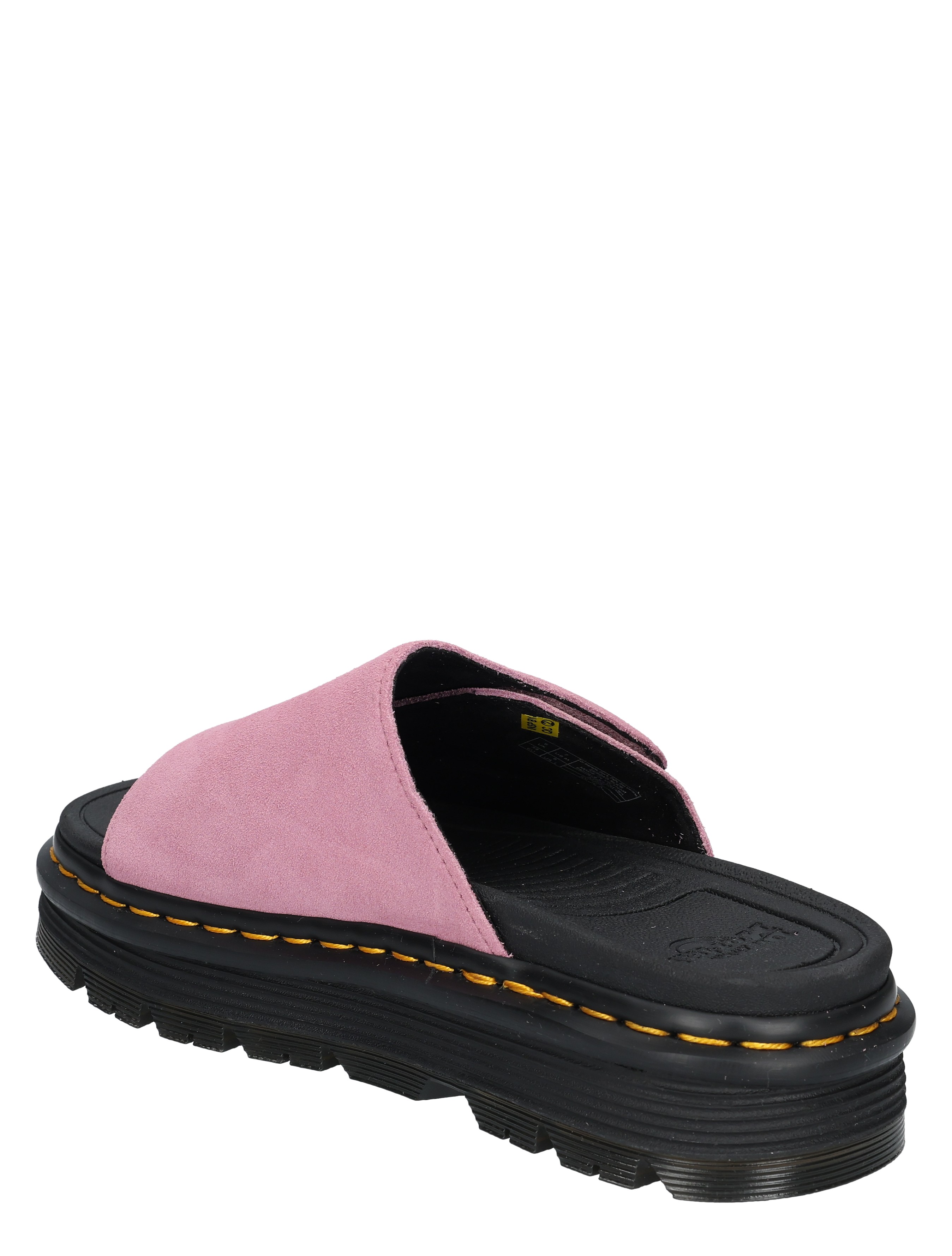 slipper, pamper, pink, suede, platform