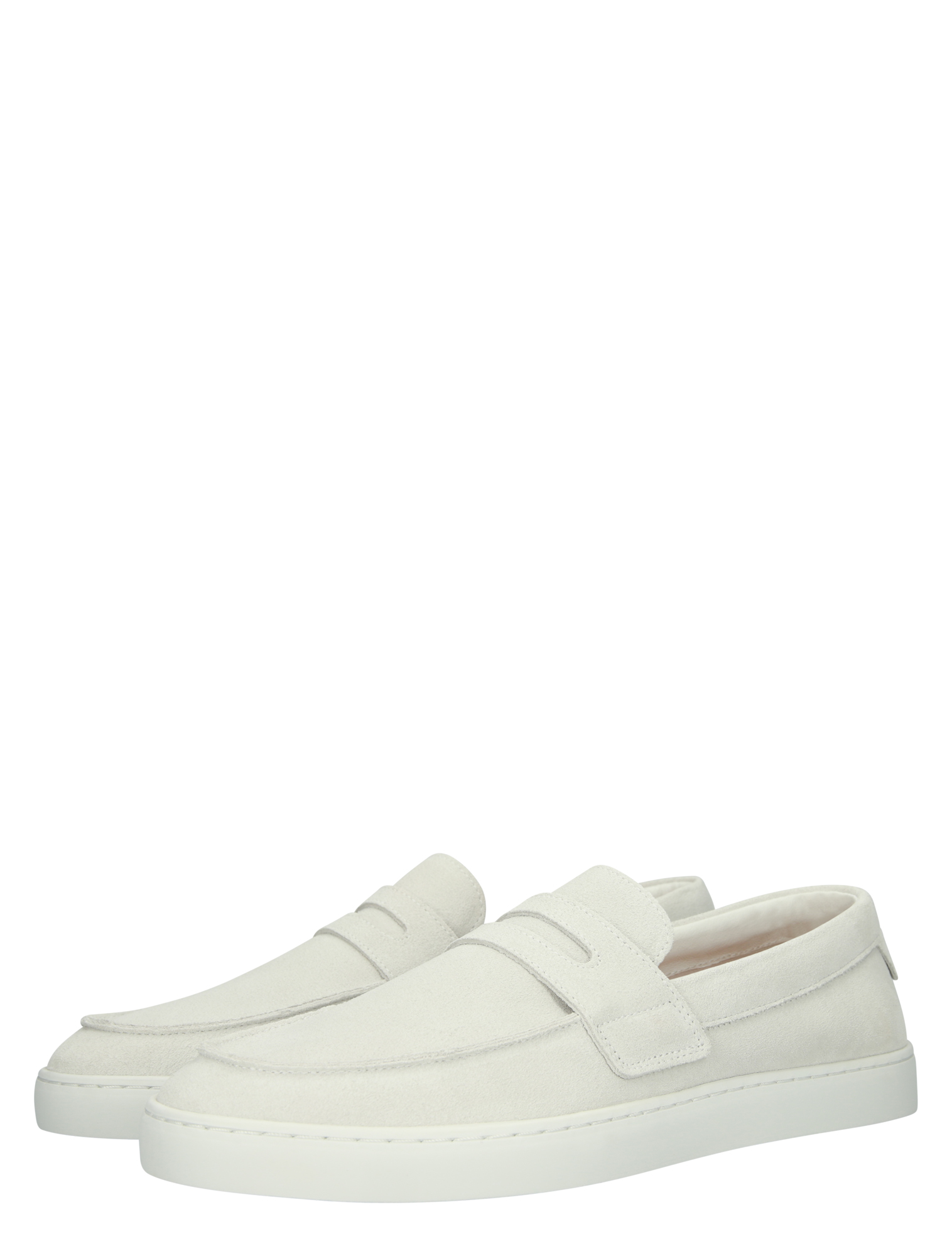 slipper, loafer, white, suede, moccasin