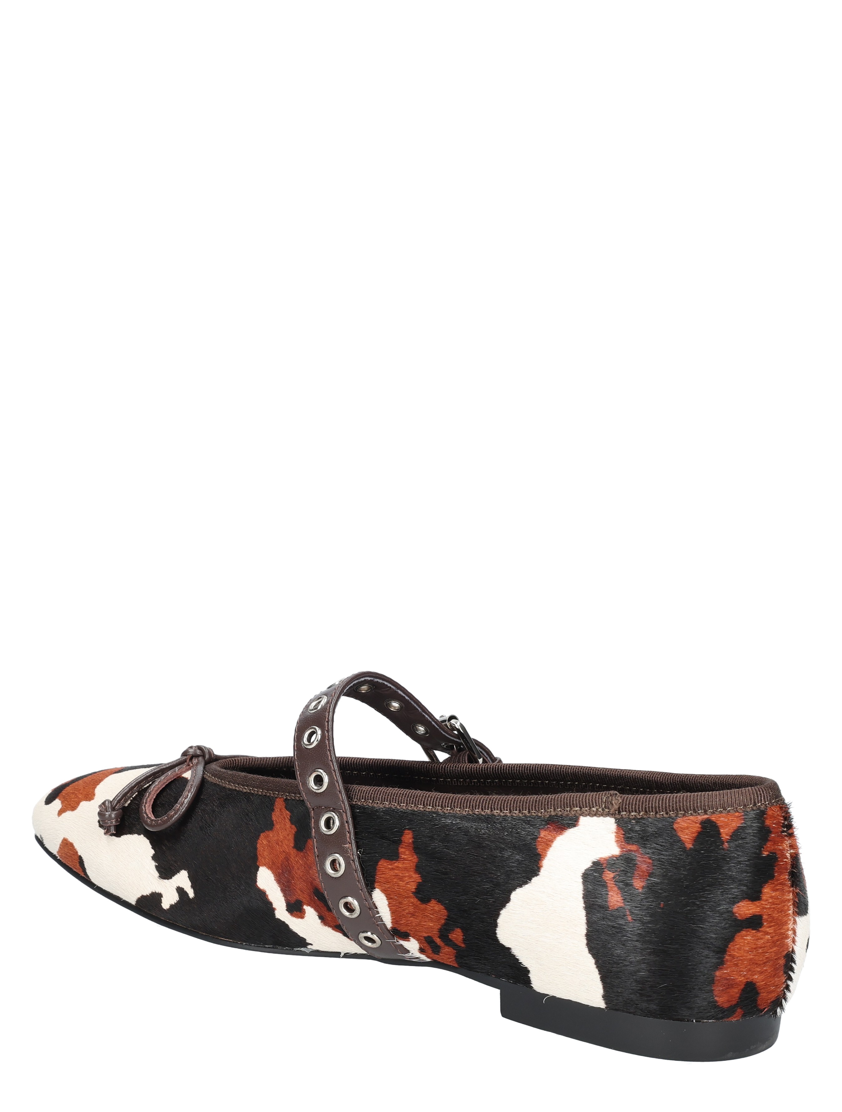 Bibi Lou - 730Z91VK Brown Black White - Dames - Ballerinas - 49031_28_4