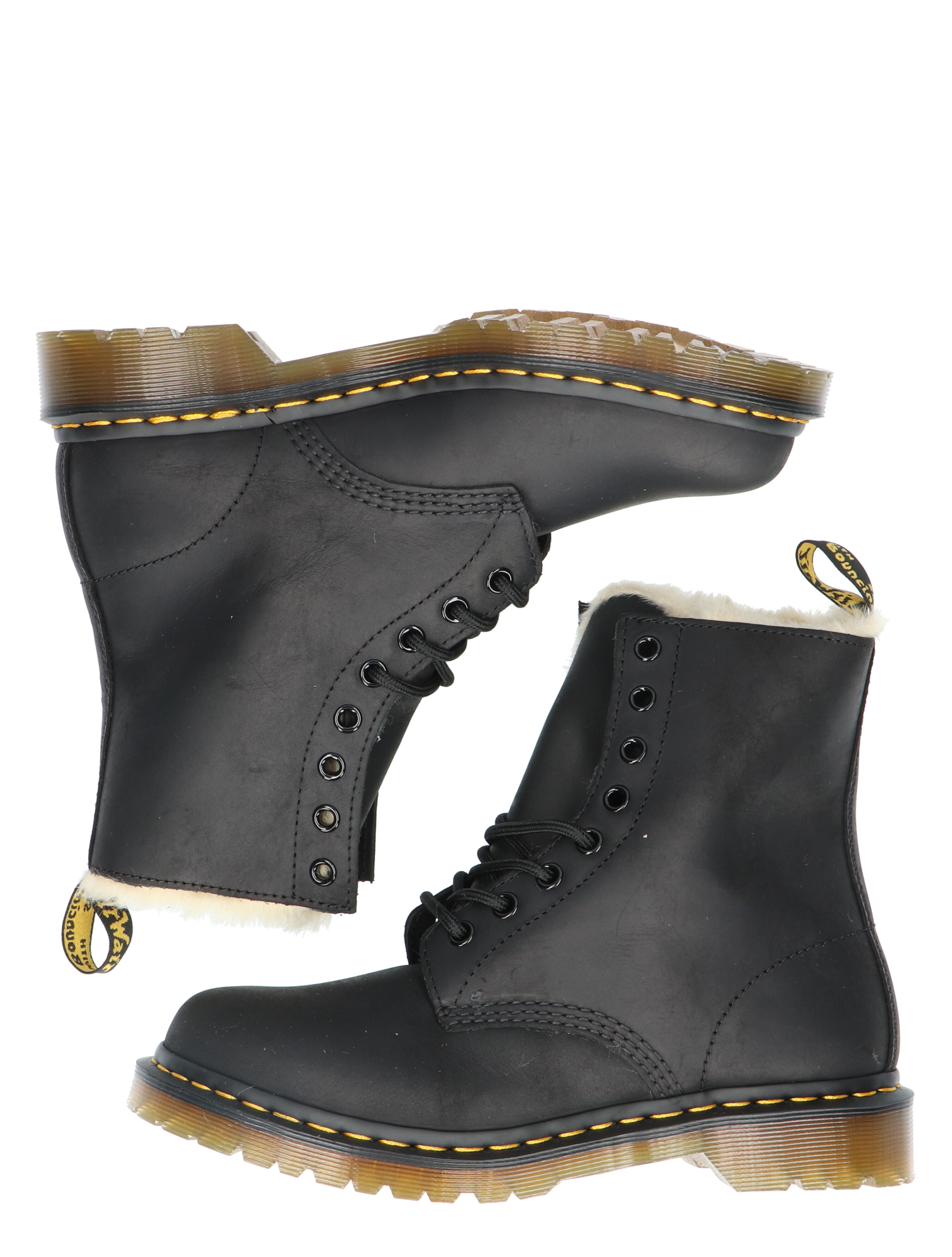Dr. Martens - 1460 Serena  Black Wyoming - Dames - Boots - Veter Boots - 39216_11_7