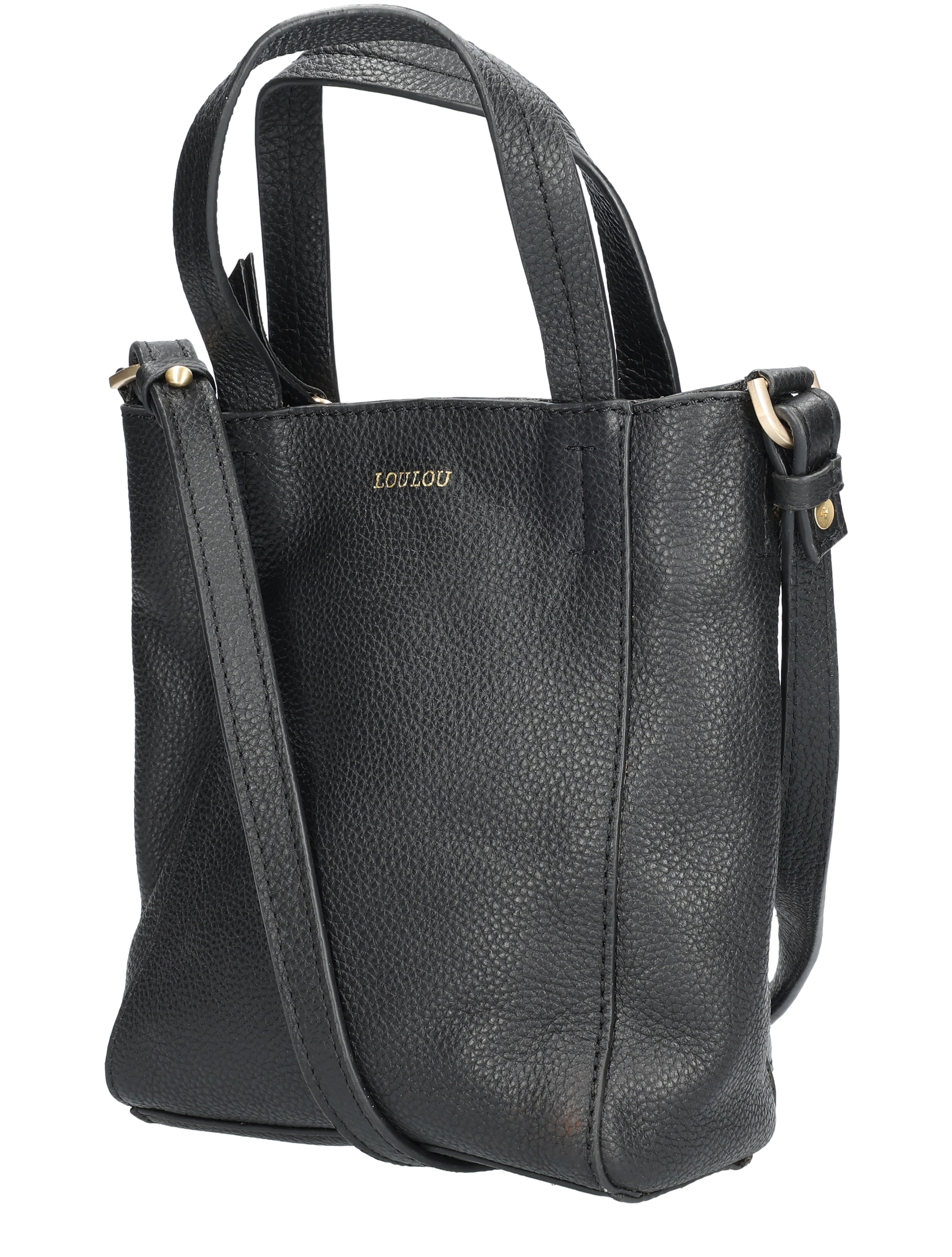 LouLou Essentiels - Naomi 001 Black - Schoudertassen - Dames - 49401_11_2