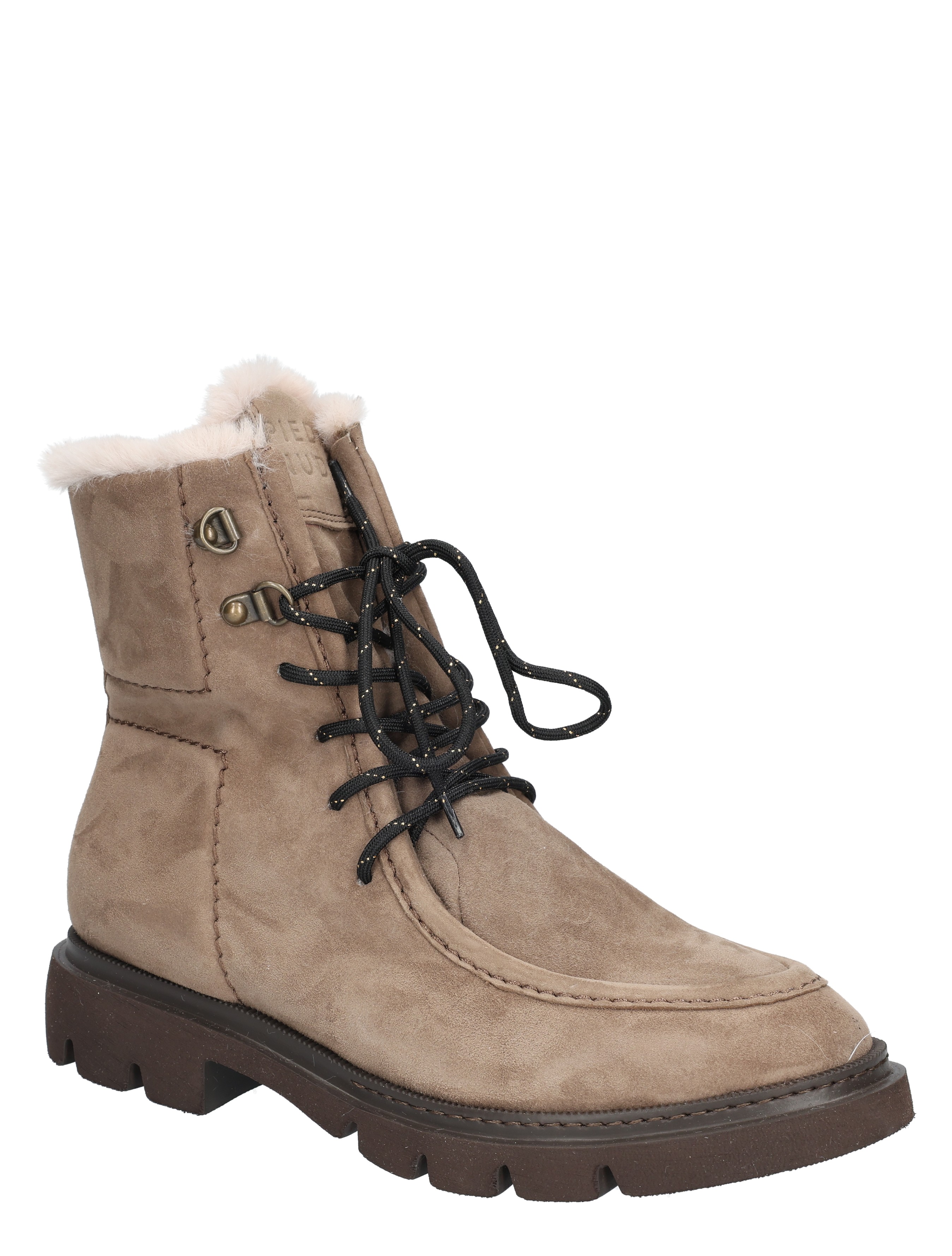 Piedi Nudi - Gitte Steel Taupe G-Wijdte - Dames - Boots - Veter Boots - 49140_77_3
