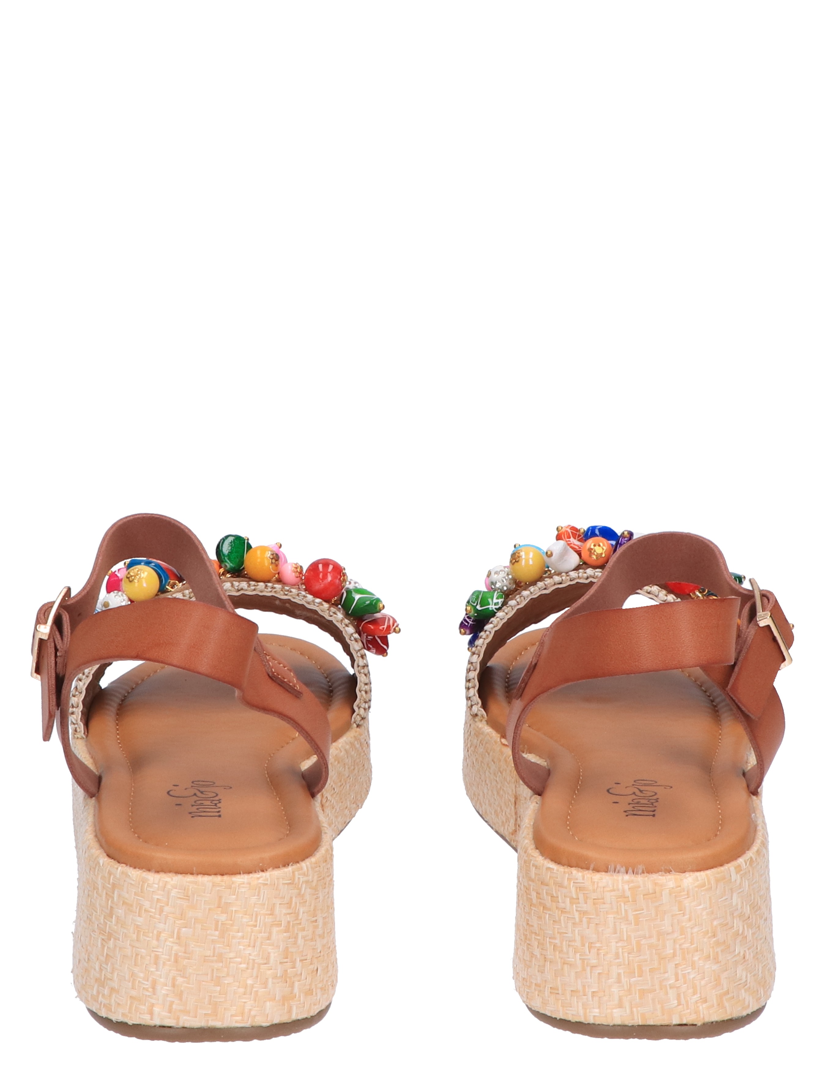 Lisa & Jo - Willeniek Brown Beige - Dames - Sandalettes - 47617_22_7