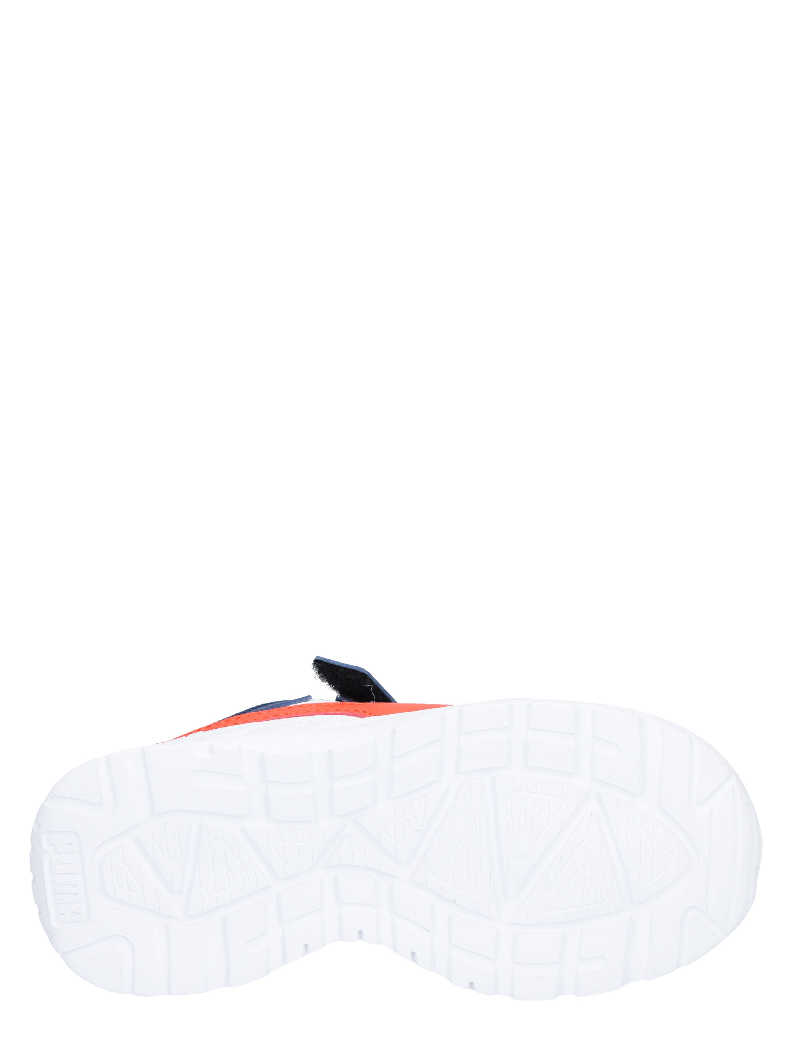 Puma - Trinity Velcro White Red - Meisjes - Jongens - Sneakers - Lage Sneakers - Lage Sneakers - Sneakers - 48090_84_8