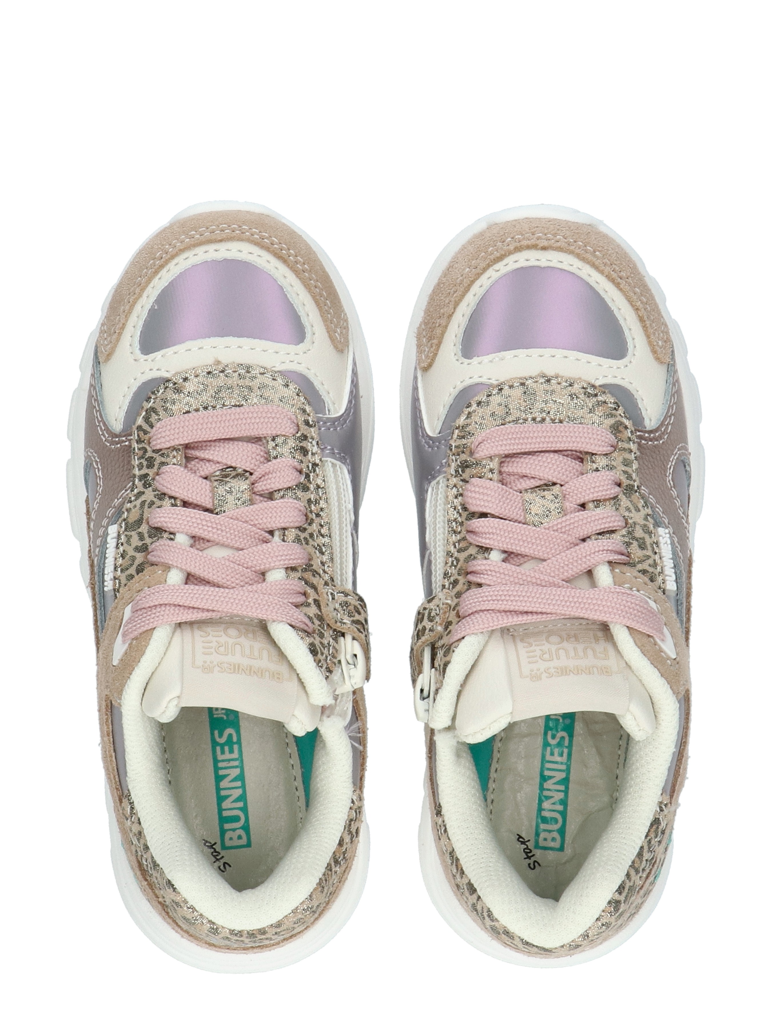 Bunnies - Stella Spring Nougat - Meisjes - Veterschoenen - 50601_77_7