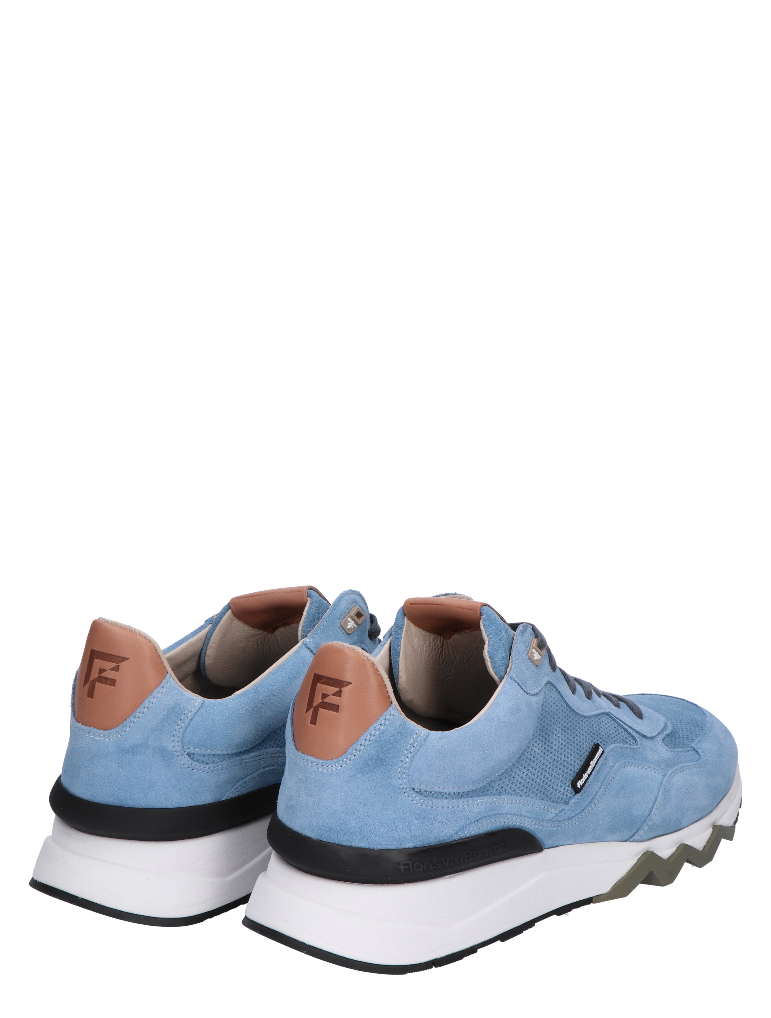 Floris van Bommel - De Zager 02.24 Light Blue G+Wijdte - Heren - Lage Sneakers - Sneakers - 42040_33_5