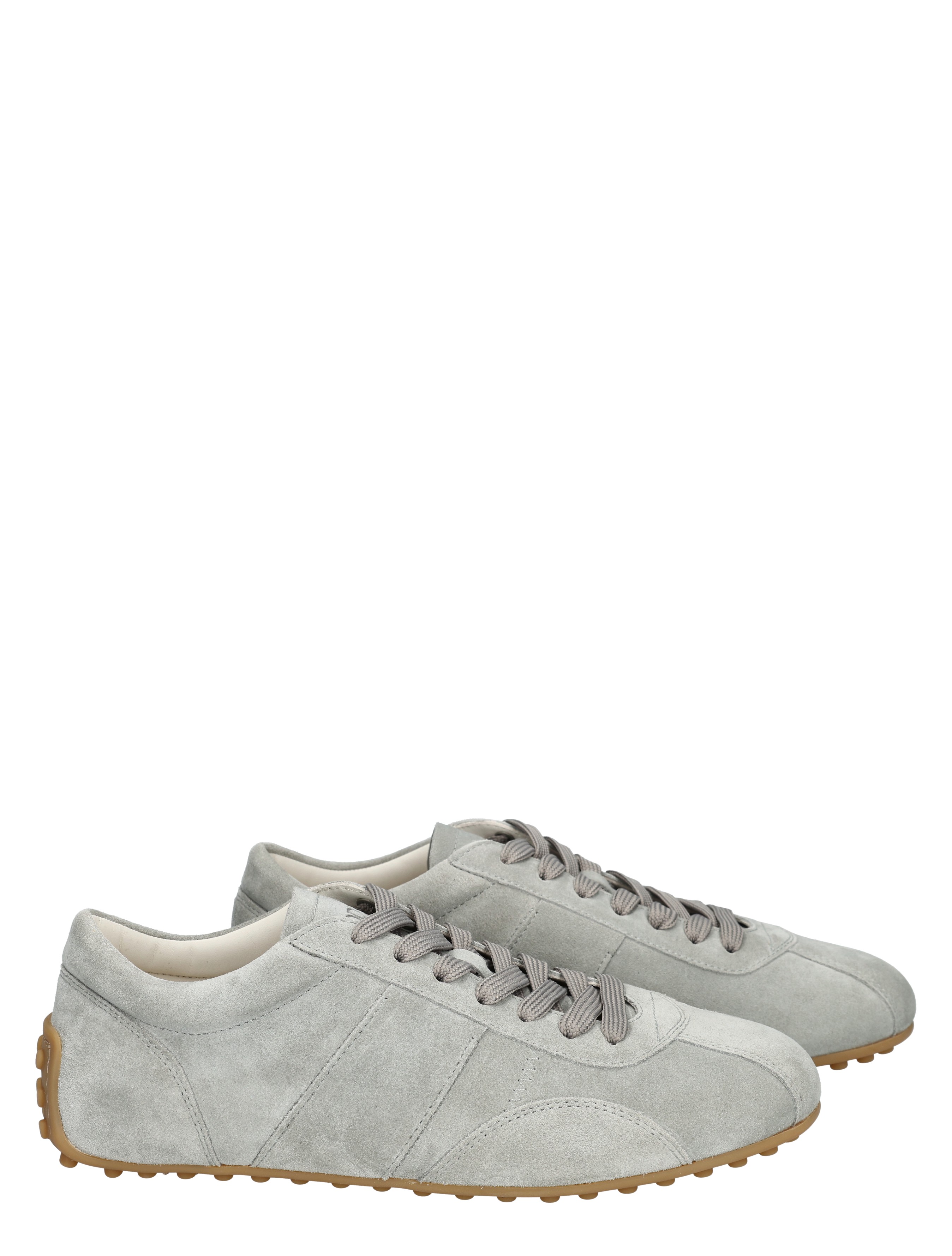 Tods - T-Marathon Sneakers in Suede Blue - Dames - Nette Veterschoenen - Veterschoenen - 49663_33_6