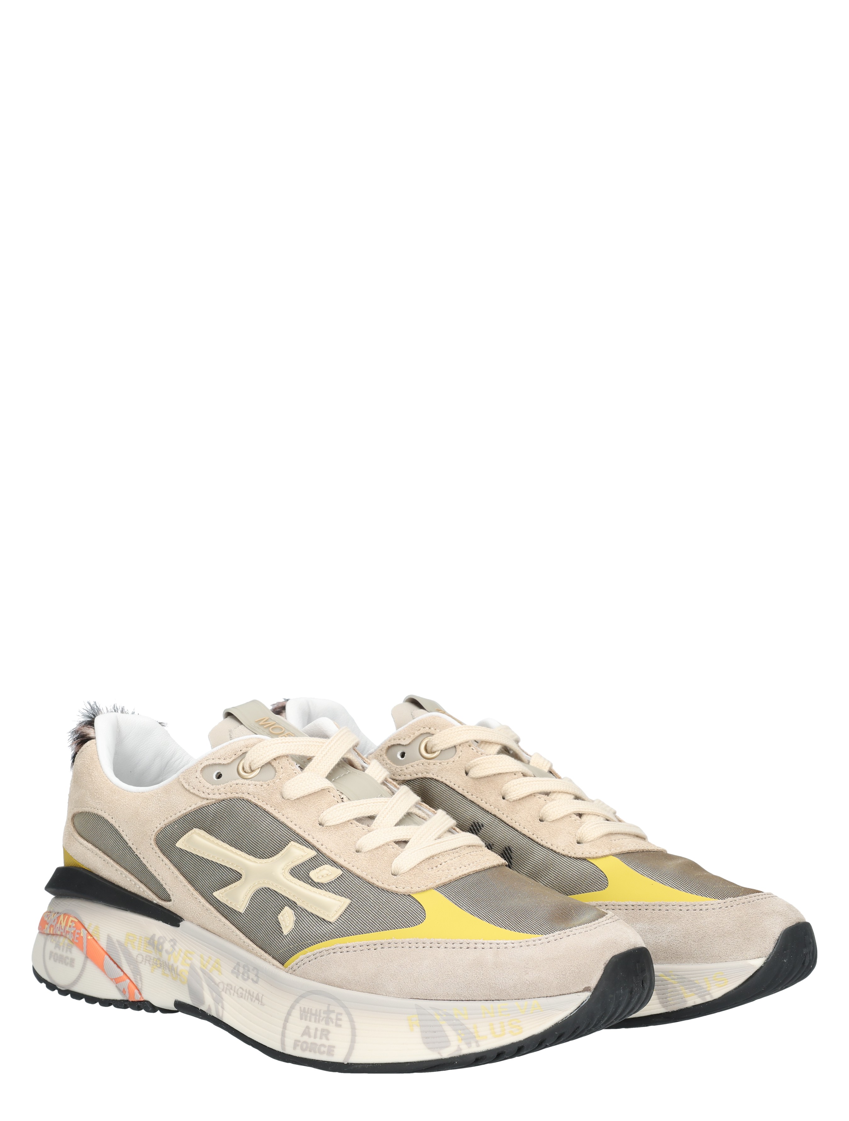Premiata - Moerund Women 7796 Beige - Sneakers - Dames - Lage Sneakers - 48848_77_5