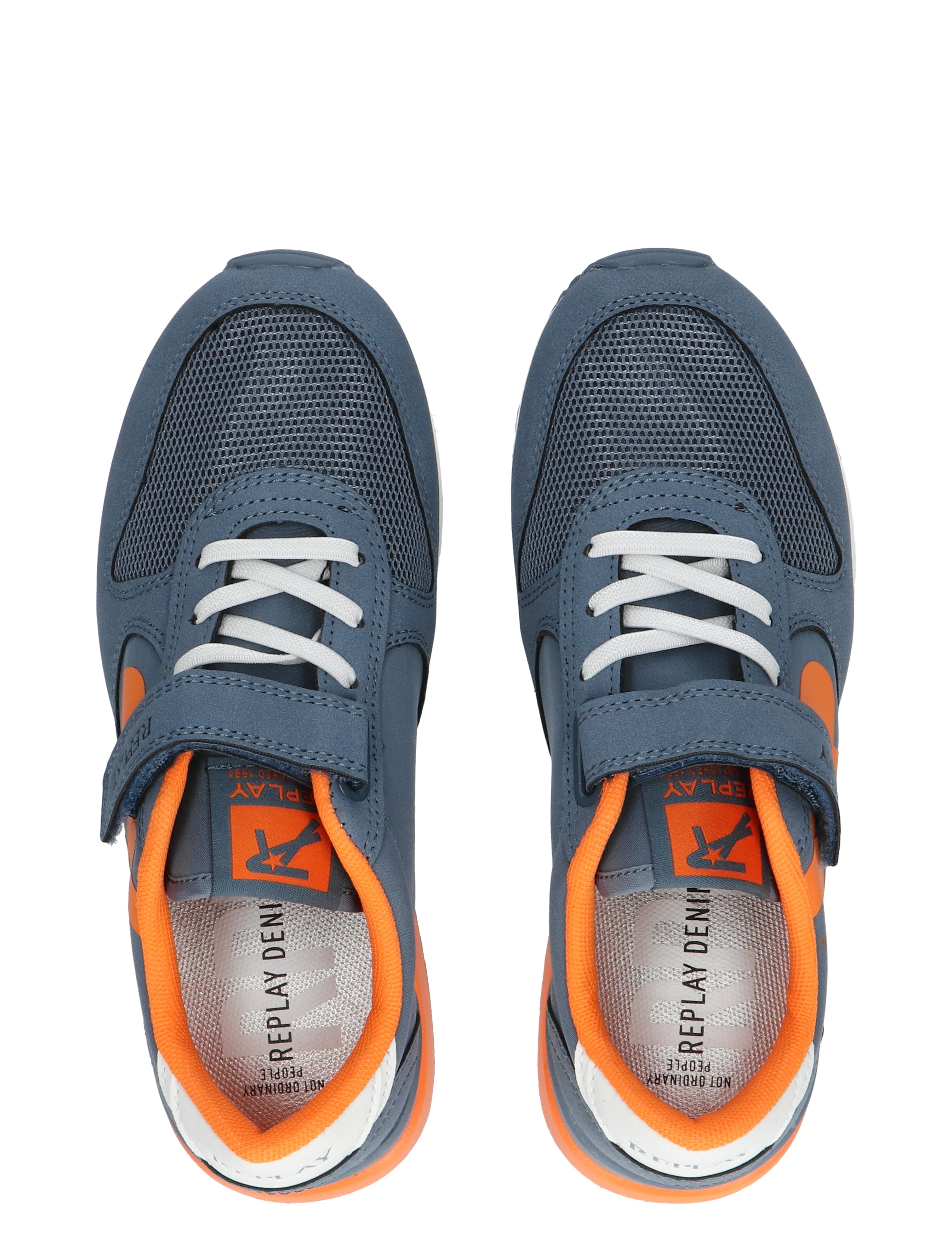 Replay - Fiber Boy 5 Blue - Jongens - Sneakers - Lage Sneakers - Klittenbandschoenen - 46736_33_7