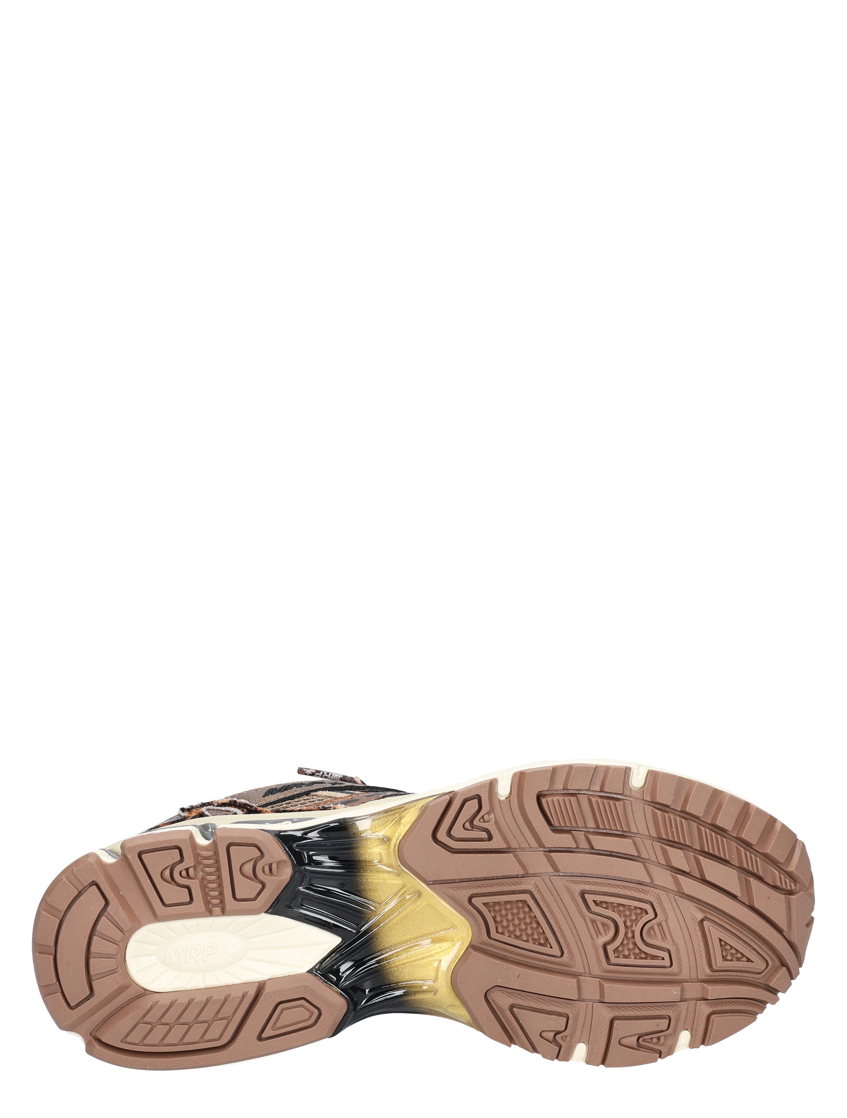 sneaker, hiel, buitenkant, rubberen zool, stapvlak