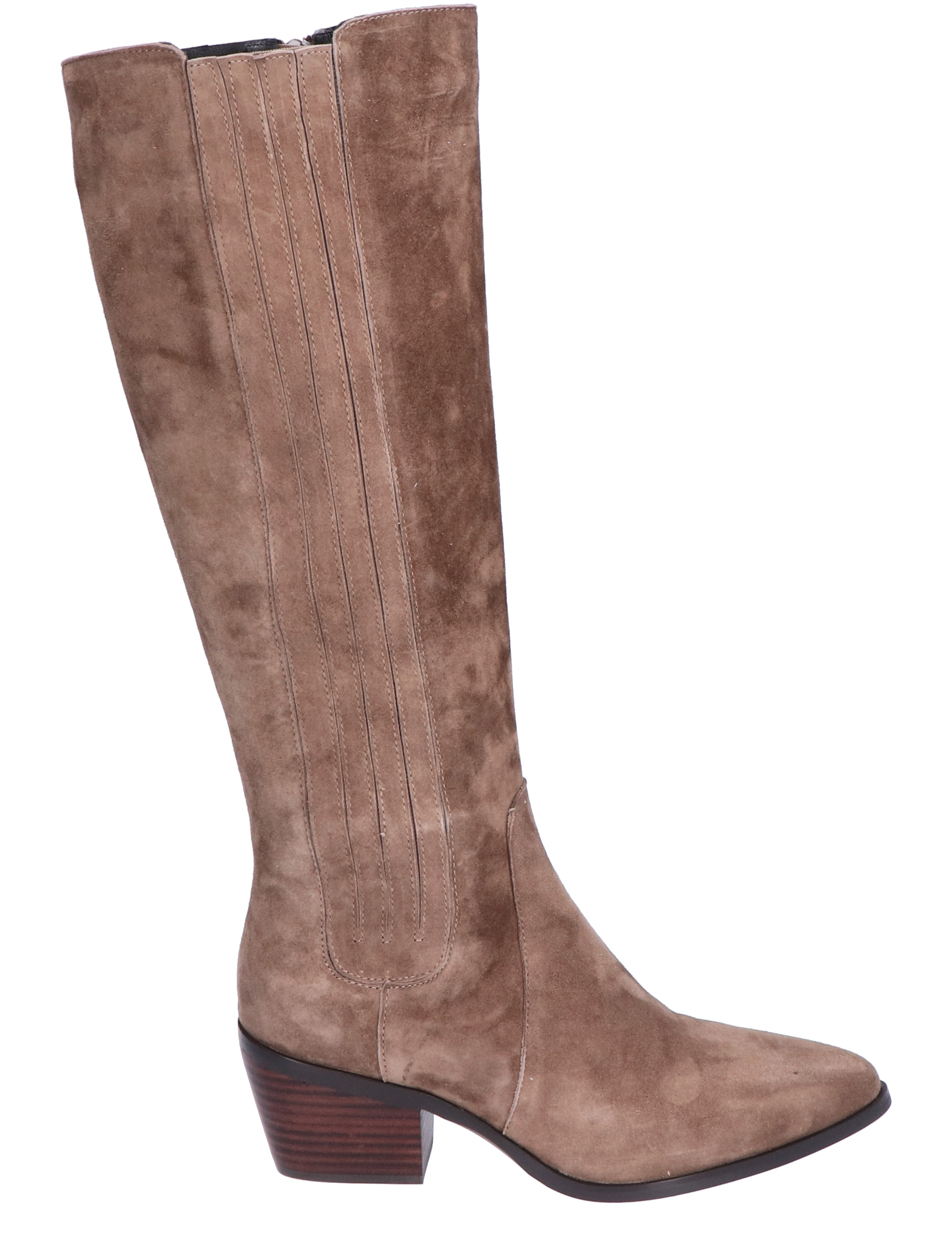 Di Lauro - Nayla Taupe - Dames - Boots - Lange Laarzen - 46315_77_1