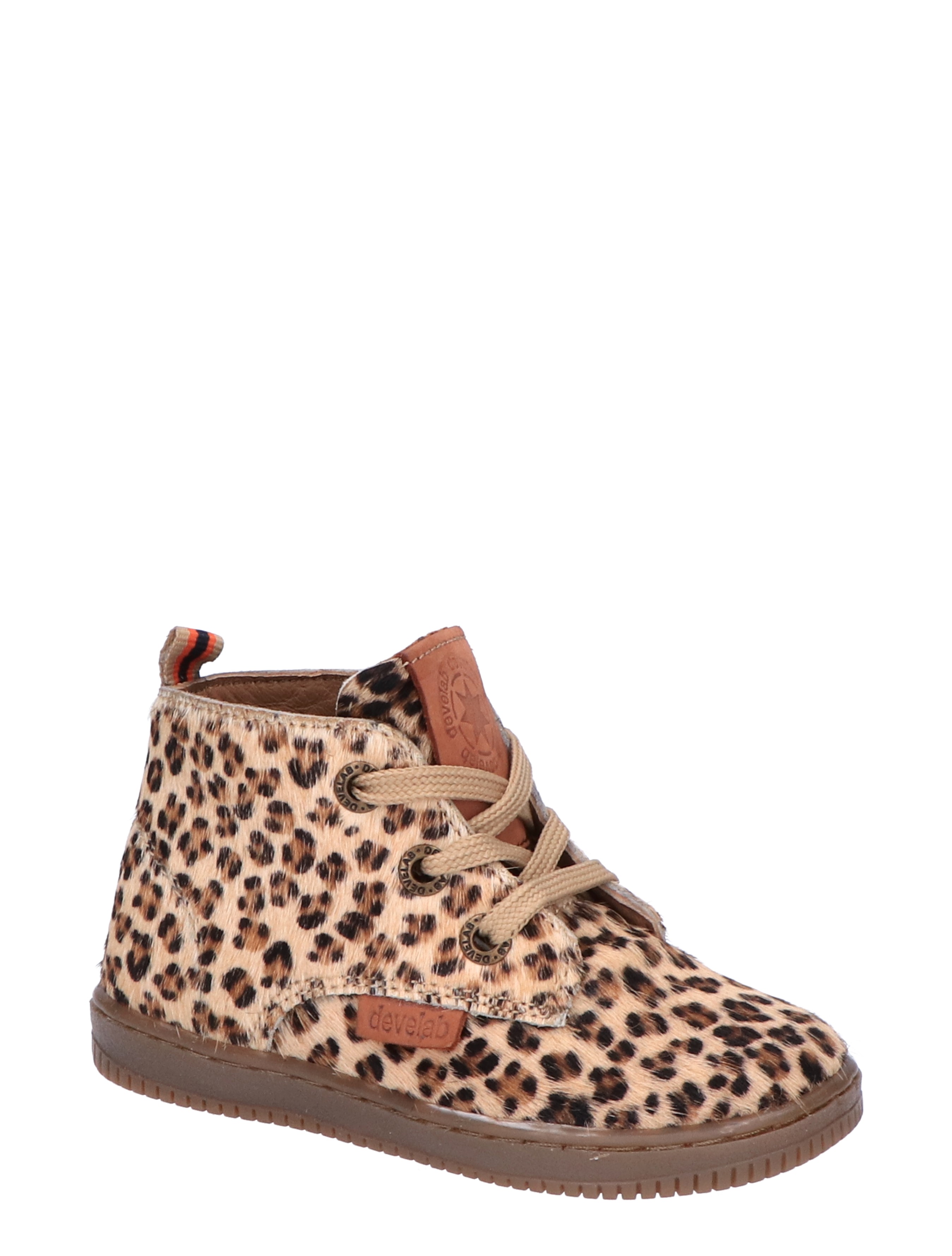 Develab - 44337 059 Leopard Fantasy - Meisjes - Veter Boots - Boots - 45699_72_3