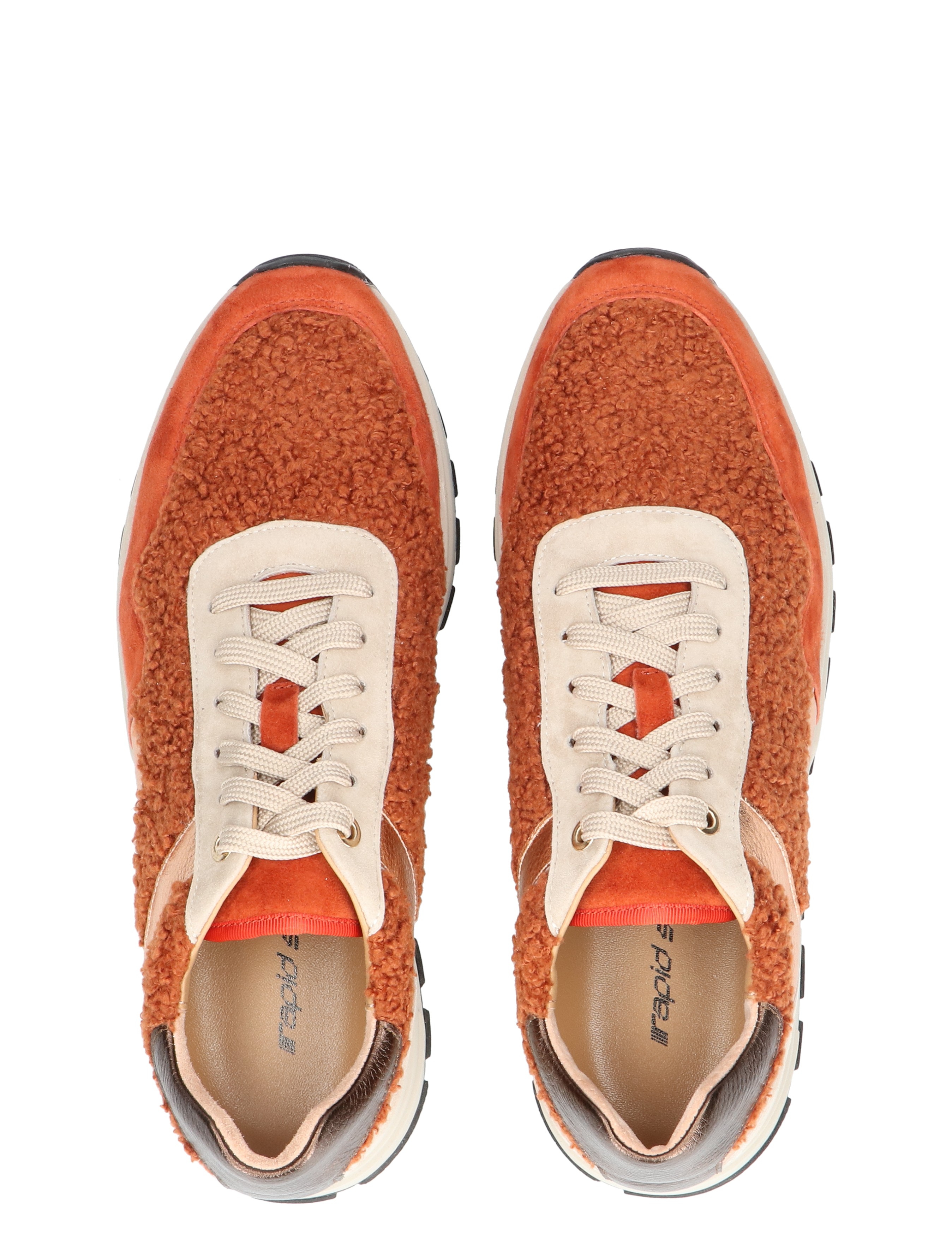 Rapid Soul - Yelda 2546068 Brownish Red Champagne - Dames - Veterschoenen - Casual Veterschoenen - 49473_22_7