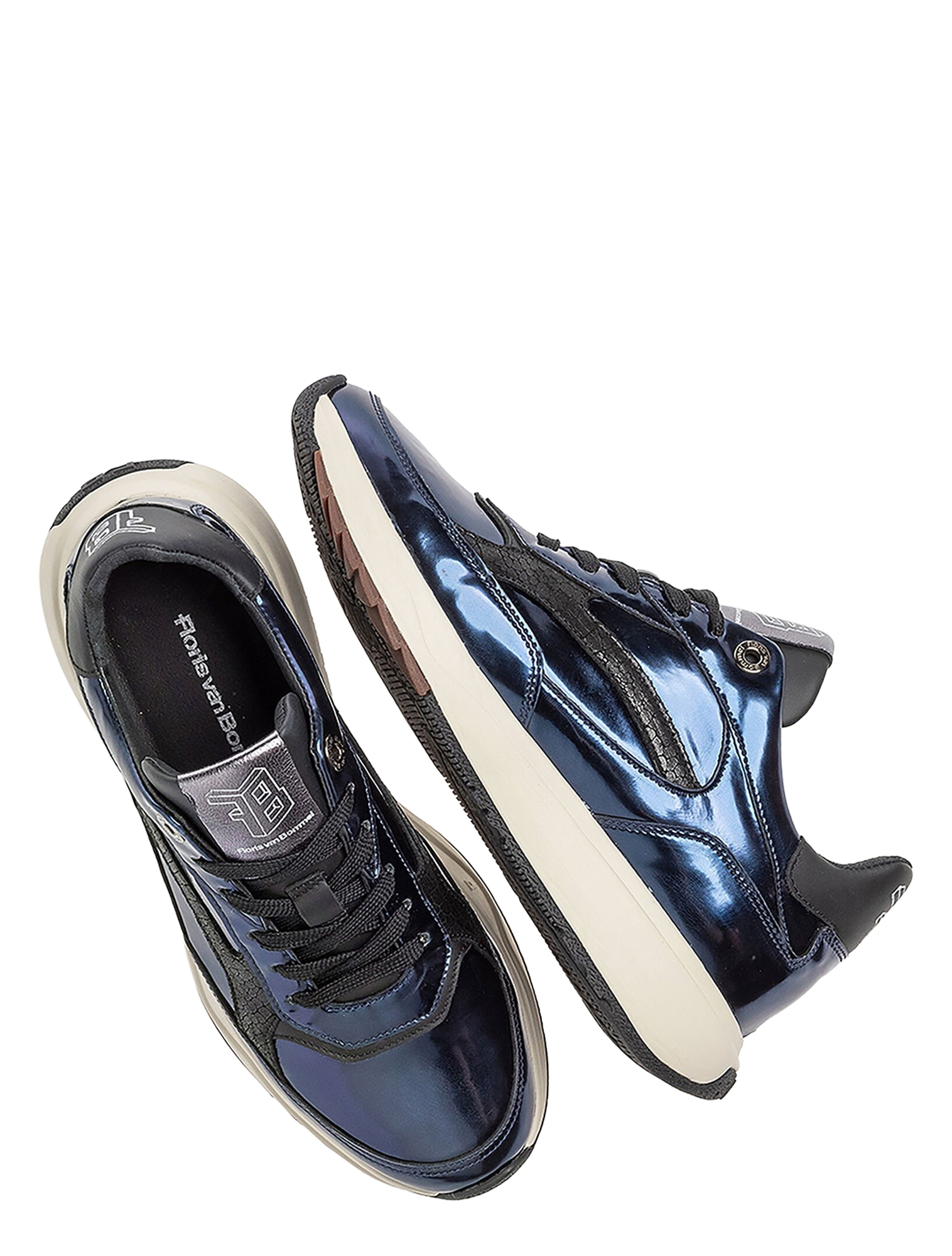 Floris van Bommel - Suvi SFW-10138 40-01 Blue G-Wijdte - Sneakers - Dames - Lage Sneakers - 50098_33_3