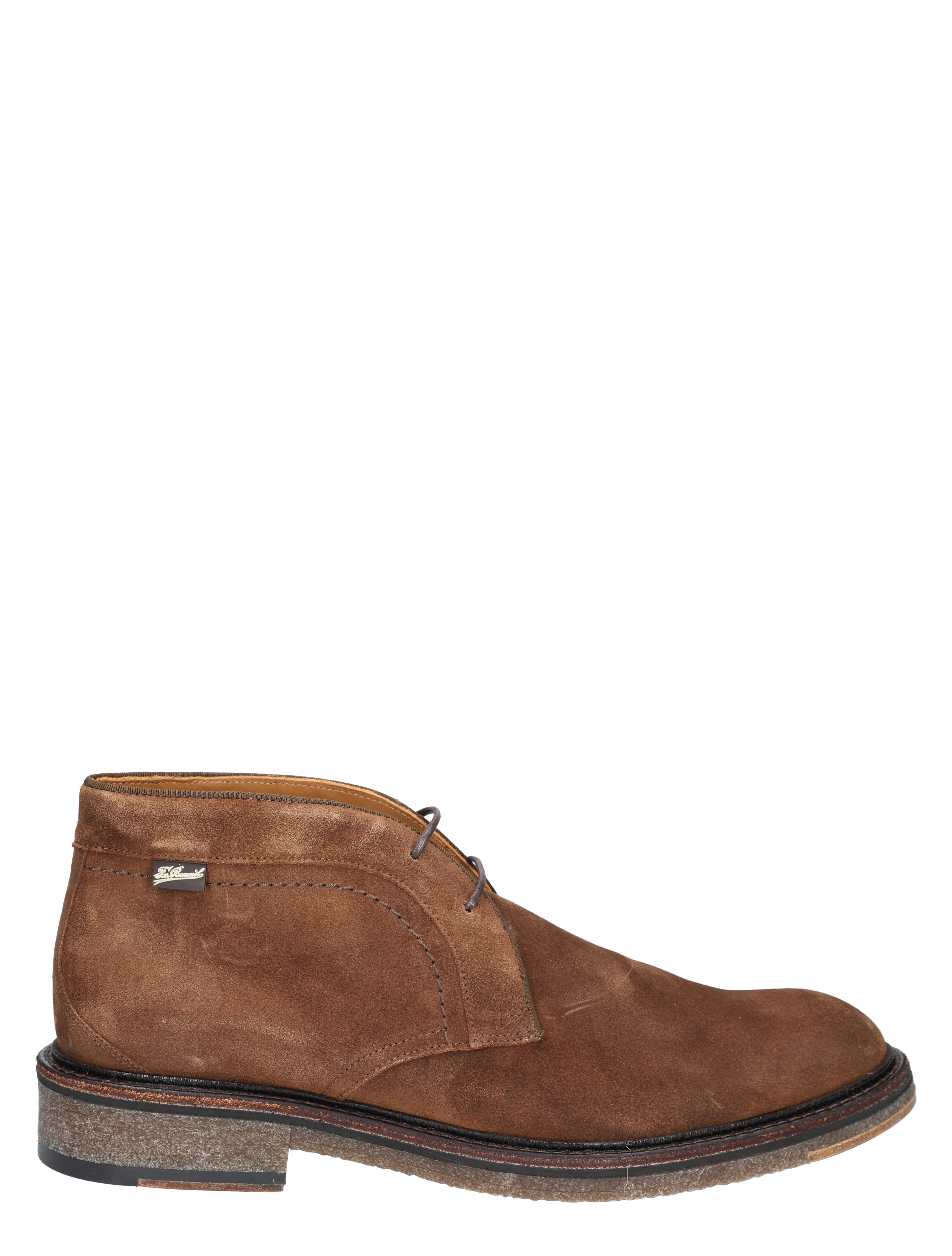 Floris van Bommel - De Tanker SFM-50163 23-01 Cognac H-Wijdte - Heren - Boots - Enkellaarsjes - 49308_02_1