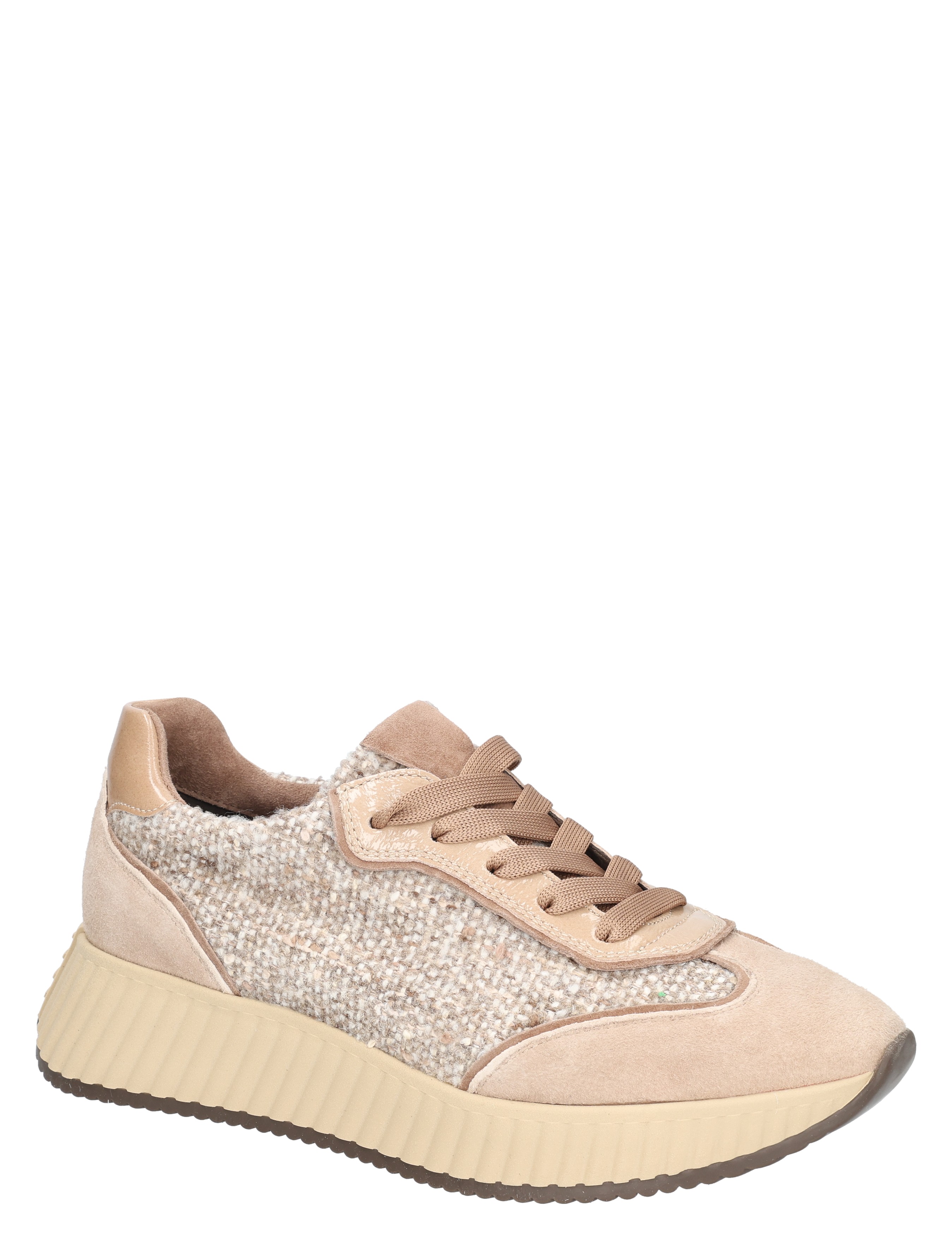Softwaves - 8.95.21 011 Sahara Beige - Dames - Veterschoenen - Casual Veterschoenen - 48881_77_3
