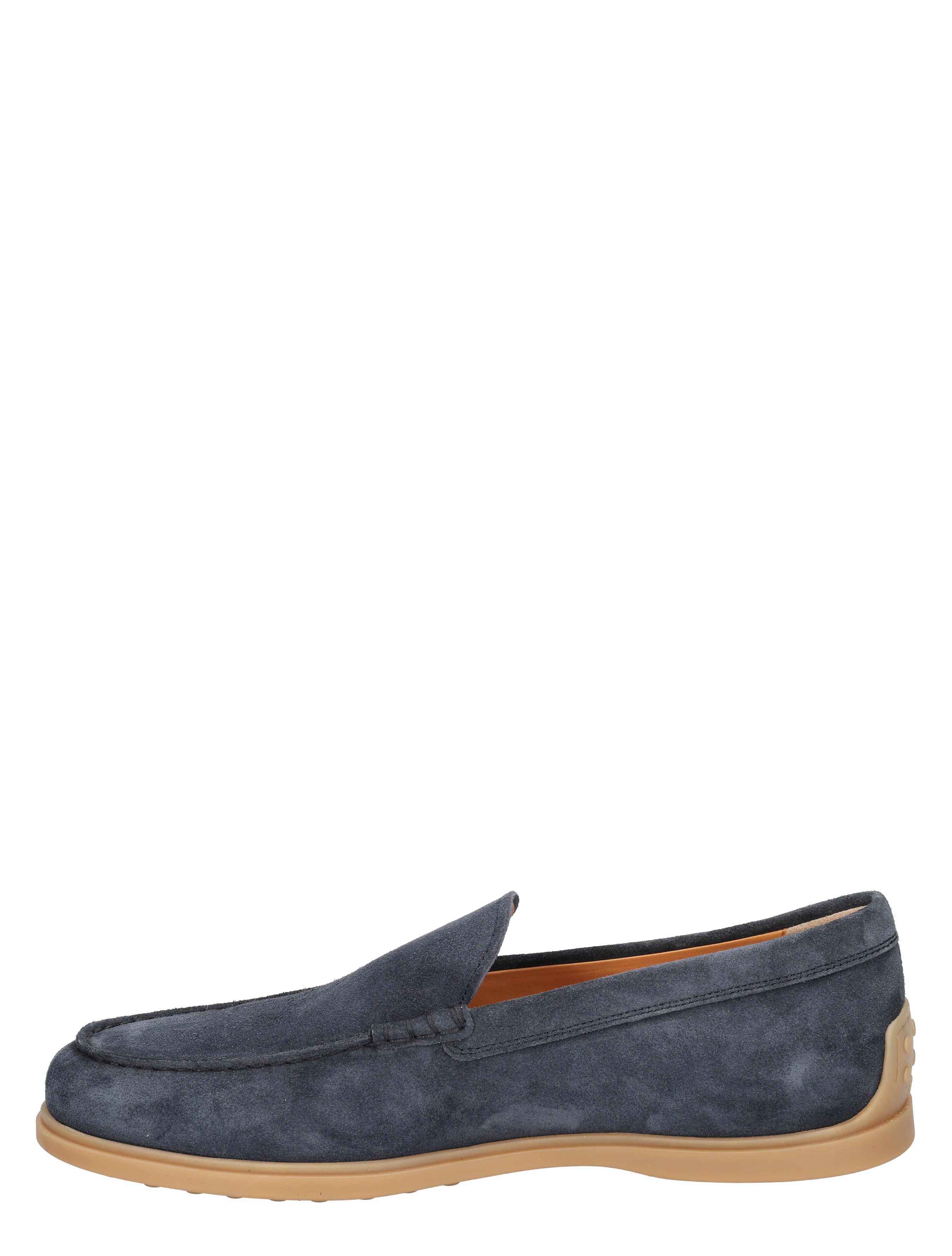 Tods - Slipper Loafer in Suede U805 Blue - Heren - Loafers - 49666_33_2