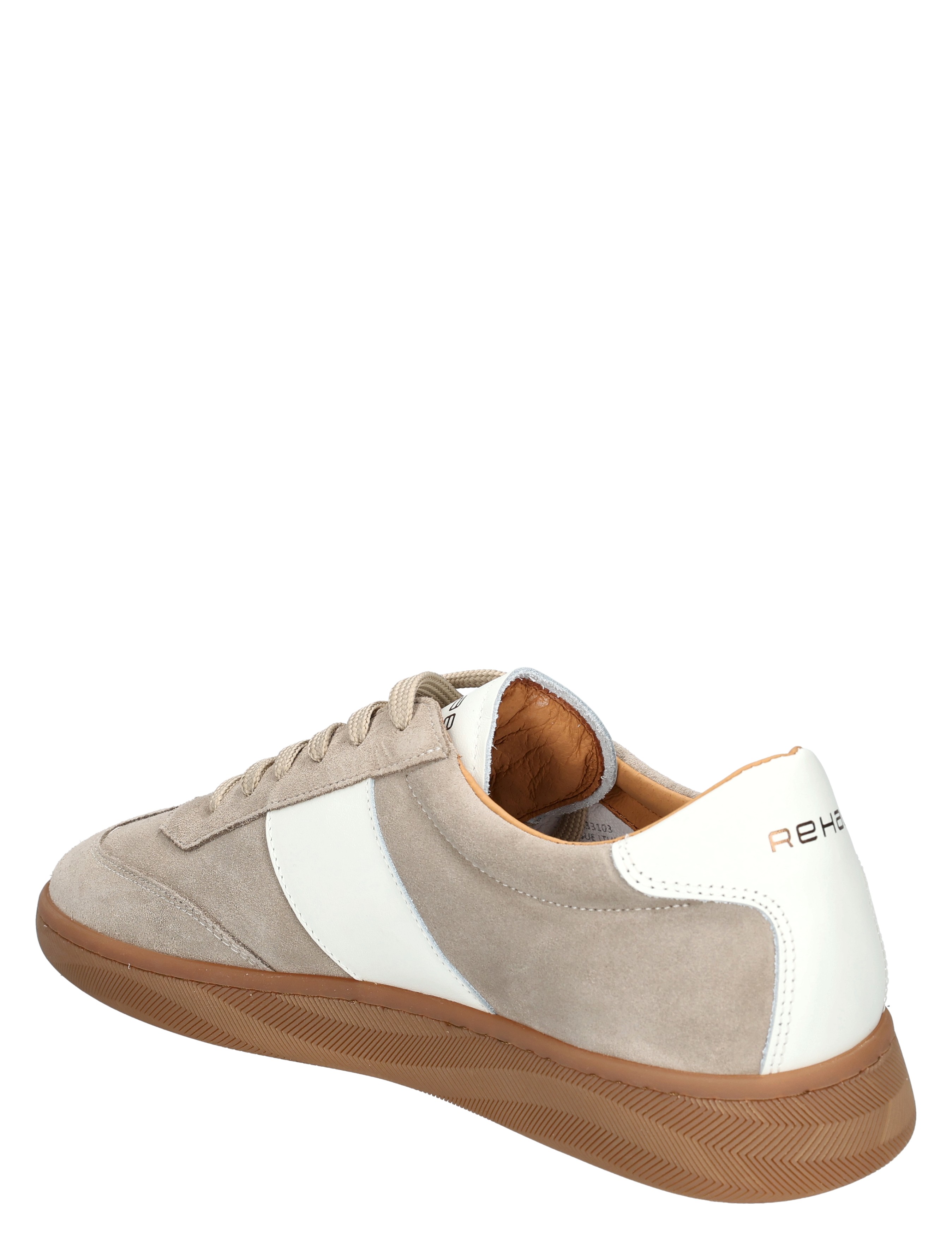 Rehab Footwear - Zack Suede Leathe 2512633103 5300 Khaki - Heren - Veterschoenen - Casual Veterschoenen - 50805_77_4