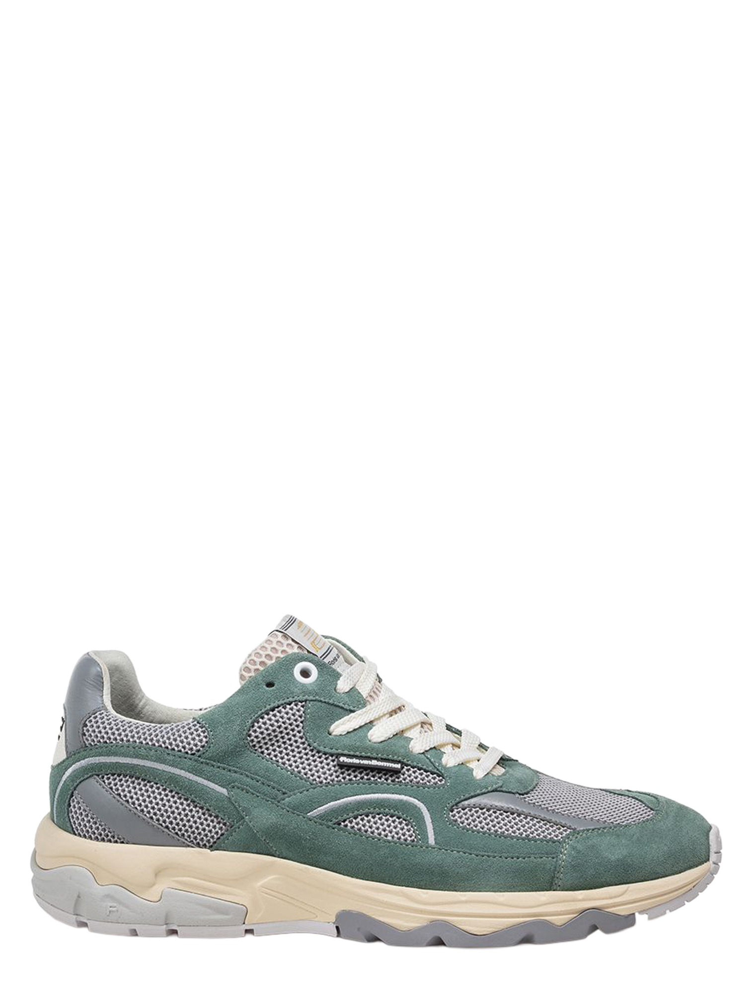 Floris van Bommel - De Rezer 10258 01.20 Green G+Wijdte - Heren - Lage Sneakers - Sneakers - 51445_66_1