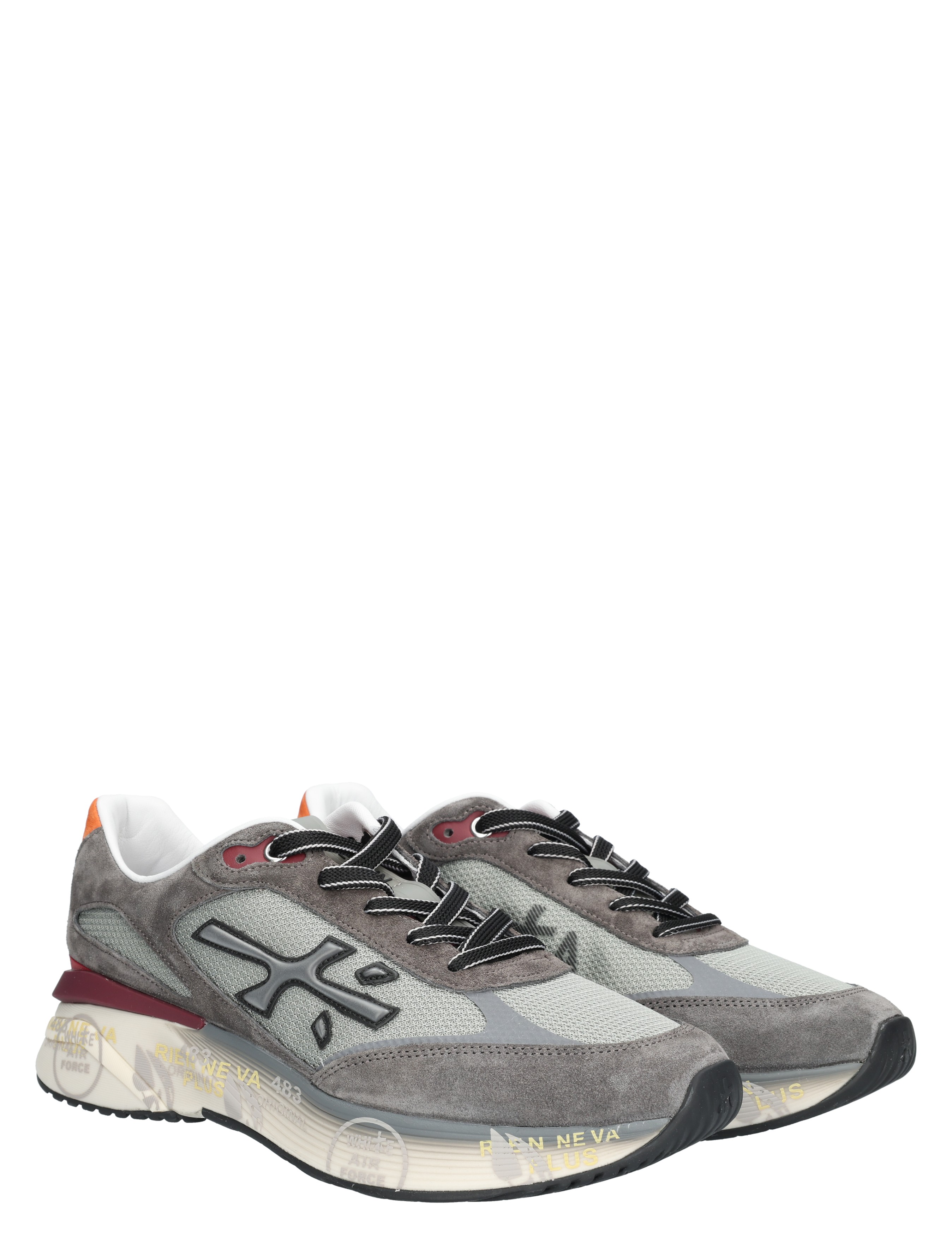 Premiata - Moerun Men 7773 Grey - Heren - Lage Sneakers - Sneakers - 48846_99_5