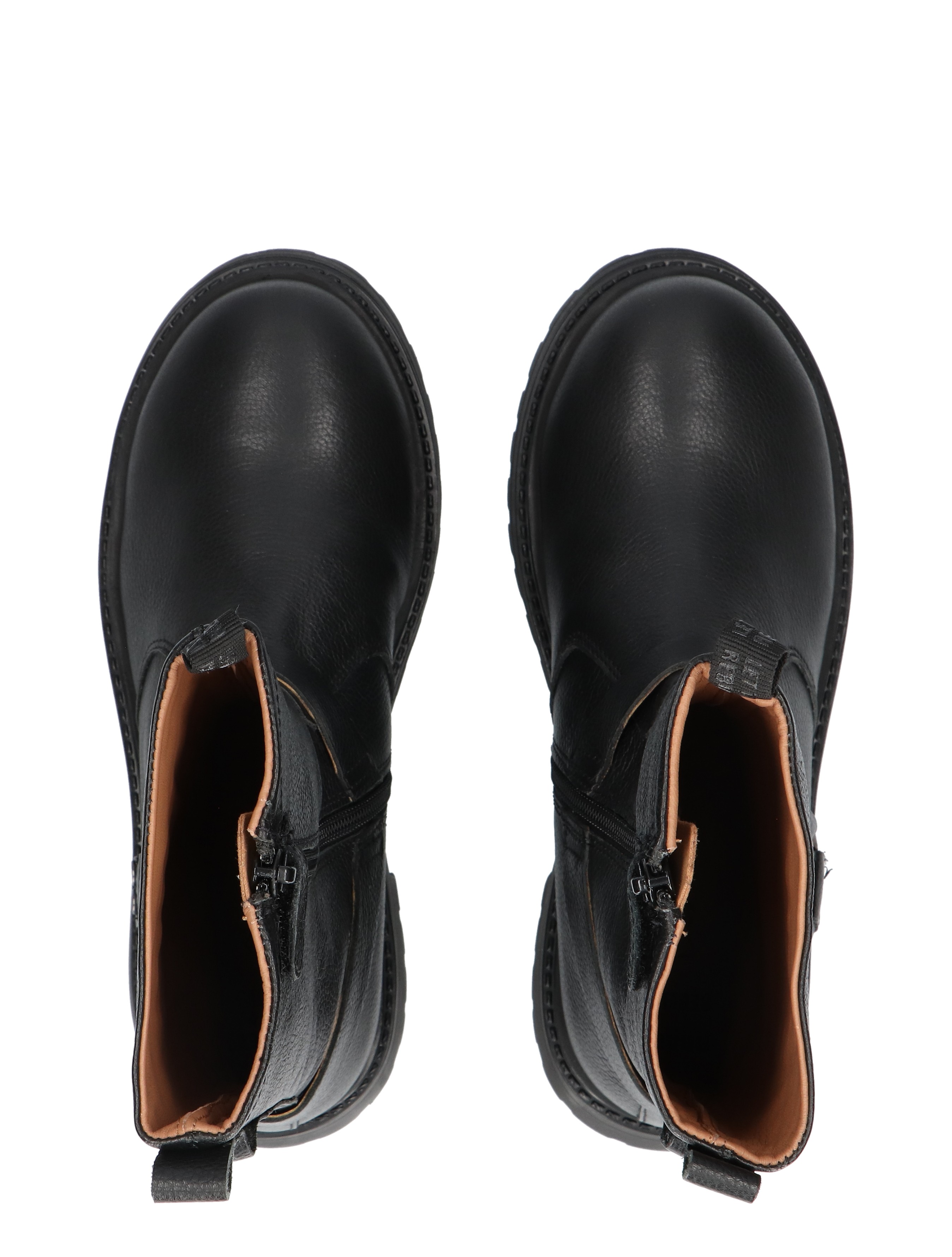 Braqeez - Mave Miles Black - Meisjes - Boots - Enkellaarsjes - 49454_11_8